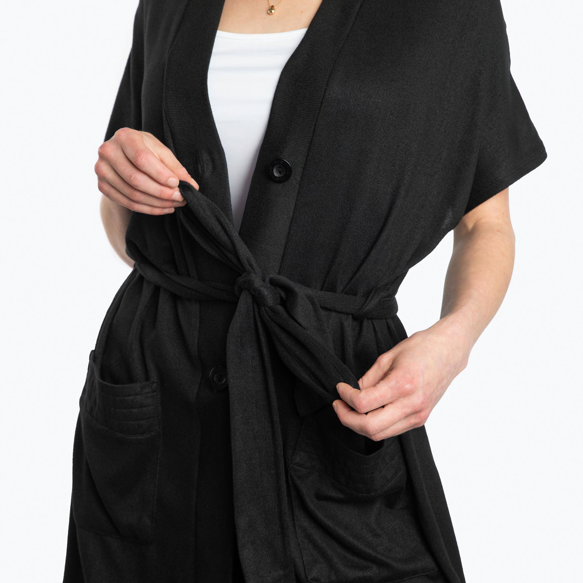 Sashay Lounge Wrap Vest - ISLAND TILE BLUE - SashayLoungeVest_Black_04