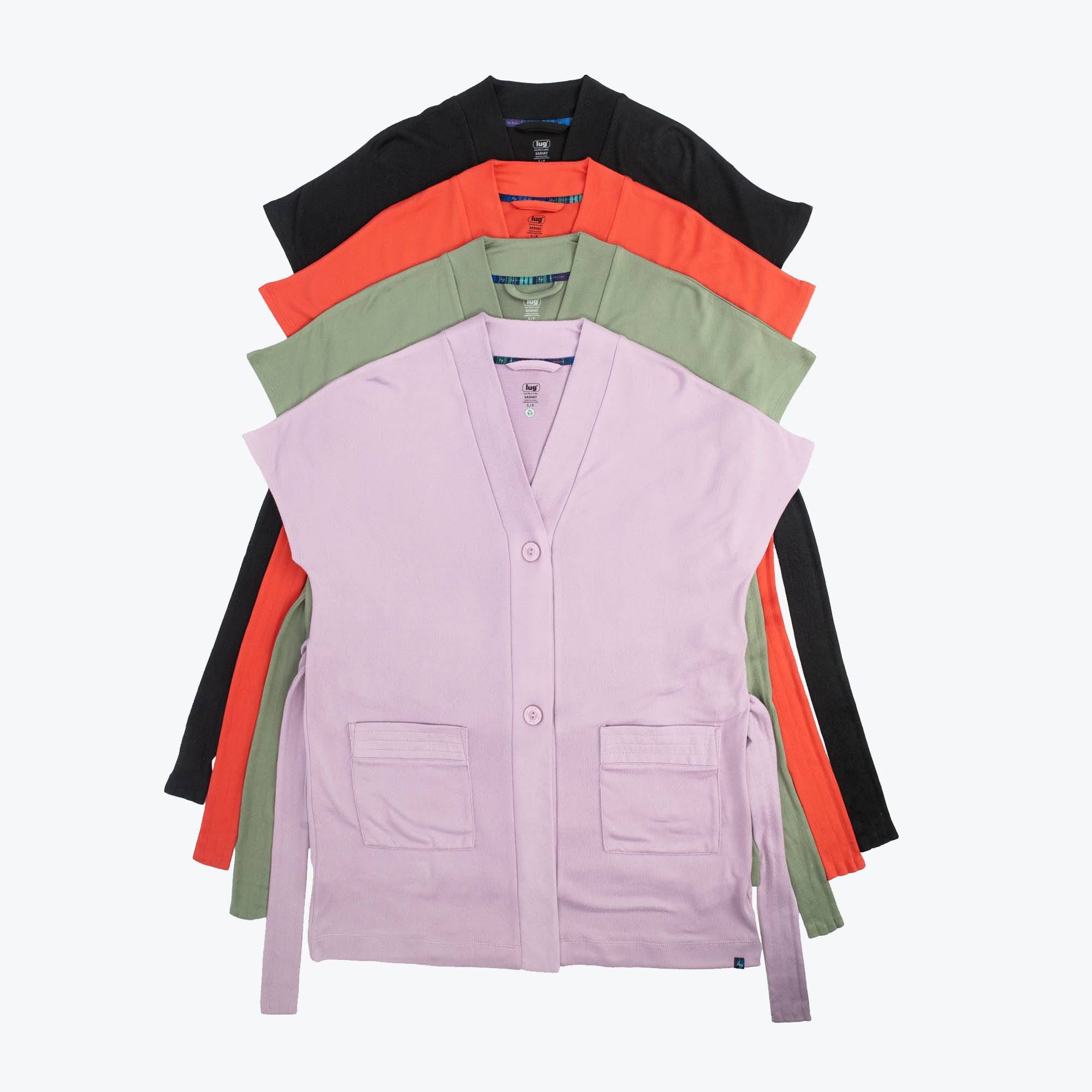 Sashay Lounge Wrap Vest - - SashayLoungeVest_Group_02