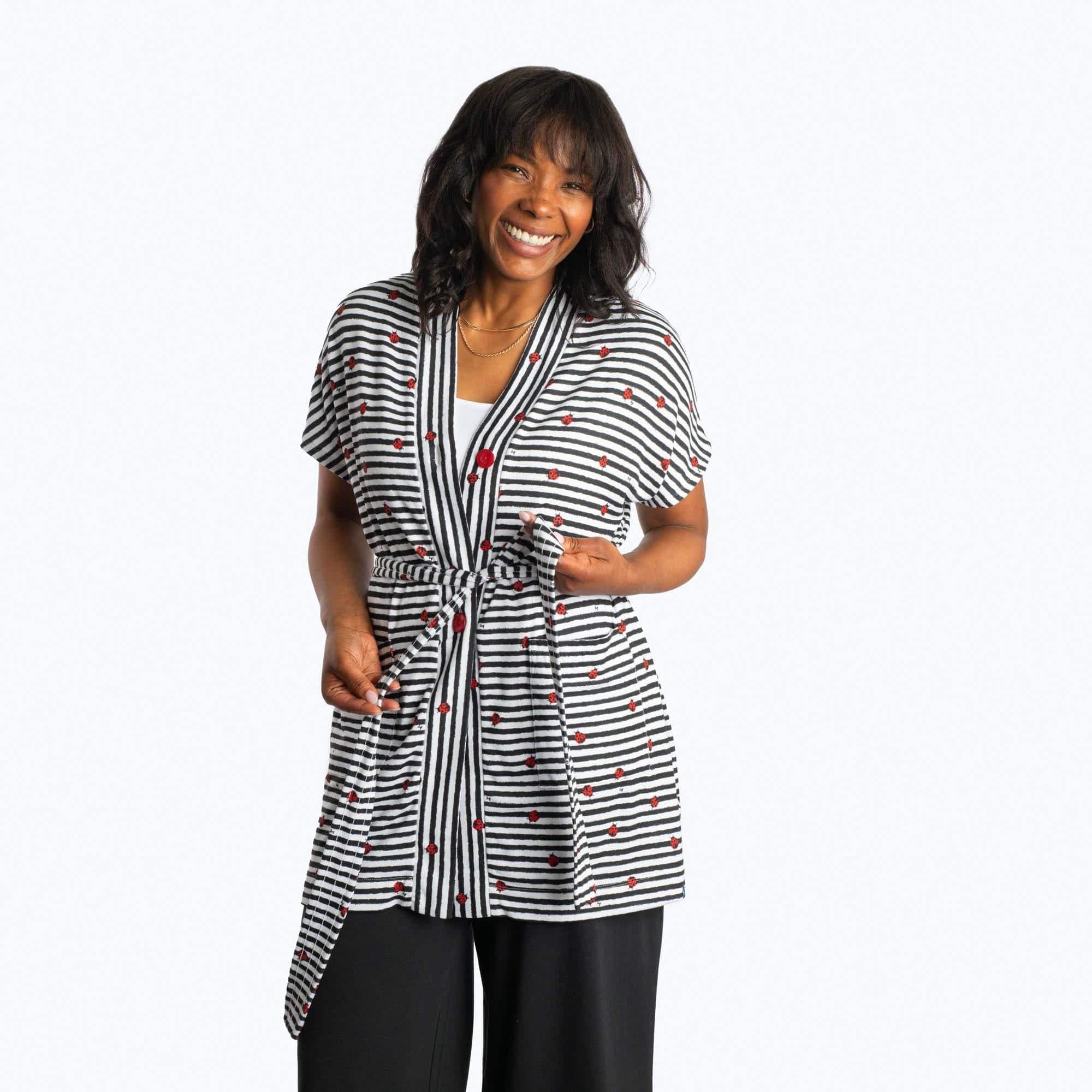 Sashay Lounge Wrap Vest - ISLAND TILE BLUE - SashayLoungeVest_LadybugLane_03