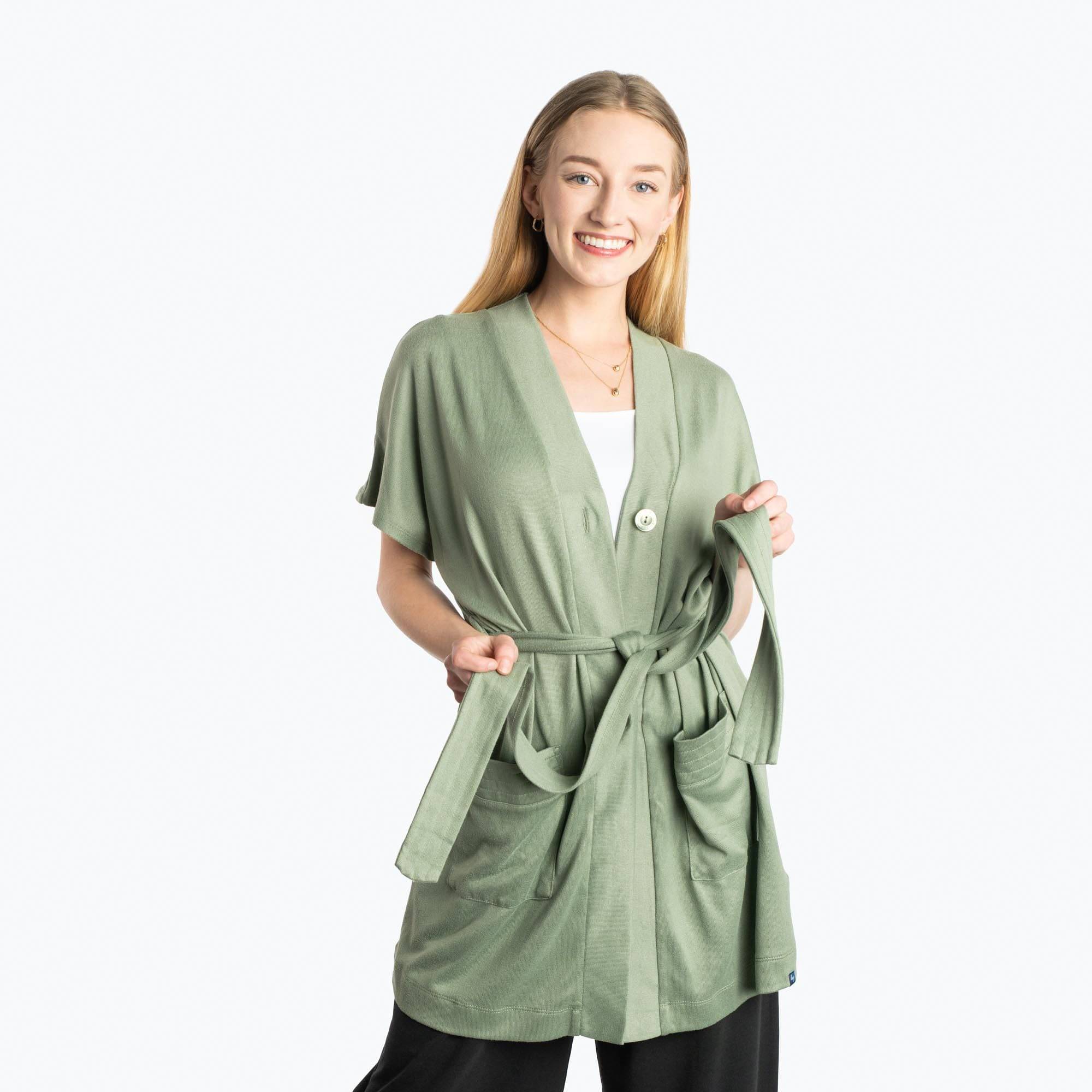 Sashay Lounge Wrap Vest - SAGE GREEN - SashayLoungeVest_SageGreen_03