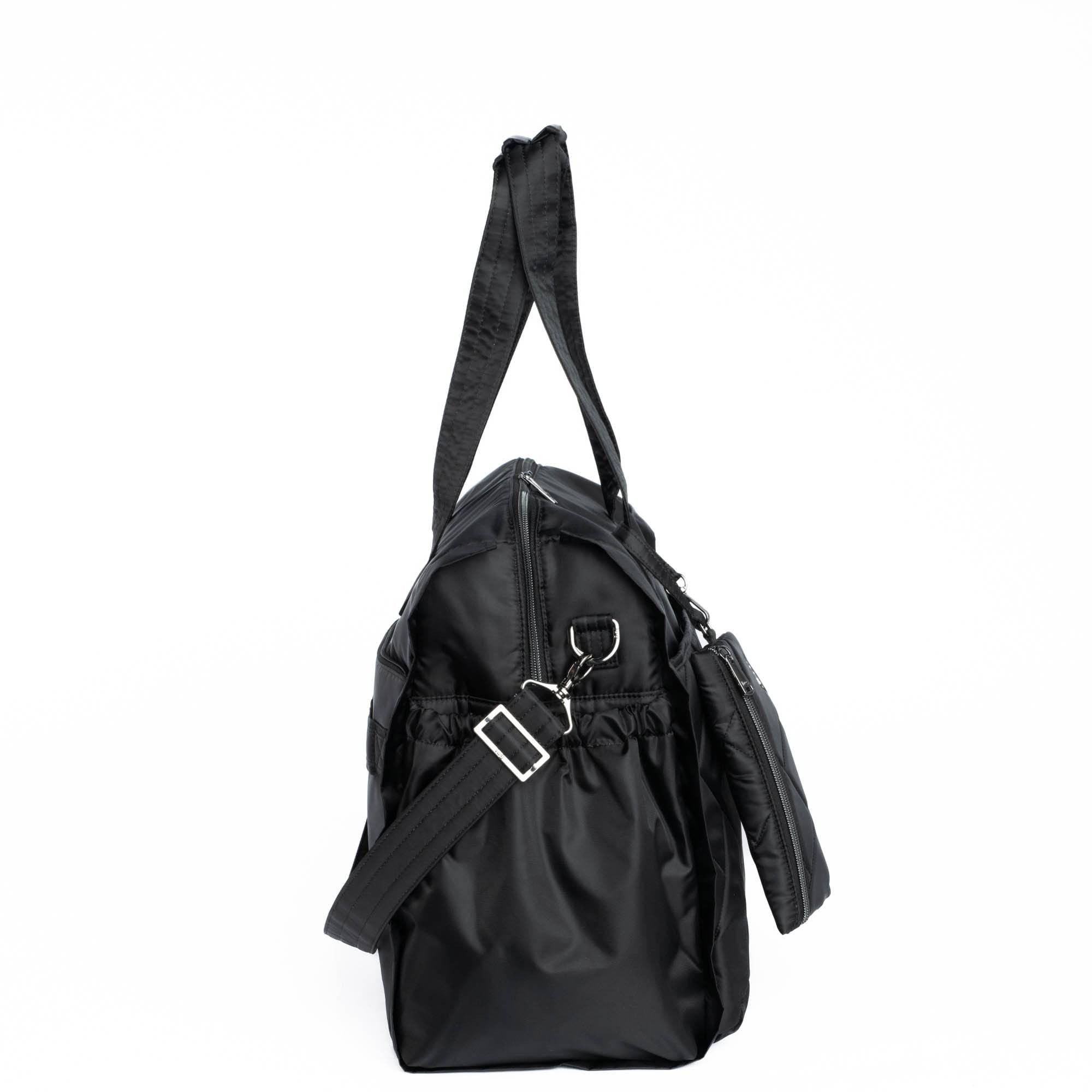 Saunter Classic Duffel & Sway Pouch - BLACK - SaunterSway_Black_03