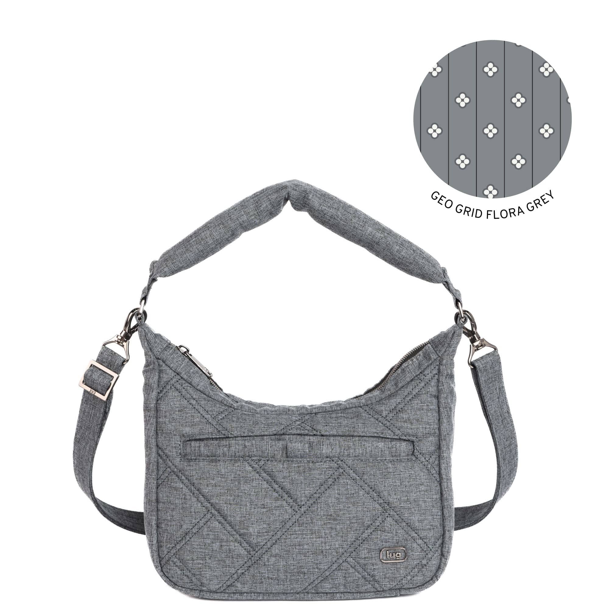 Scamper Convertible Crossbody with Shoulder Strap - HEATHER GREY - Scamper_HeatherGrey