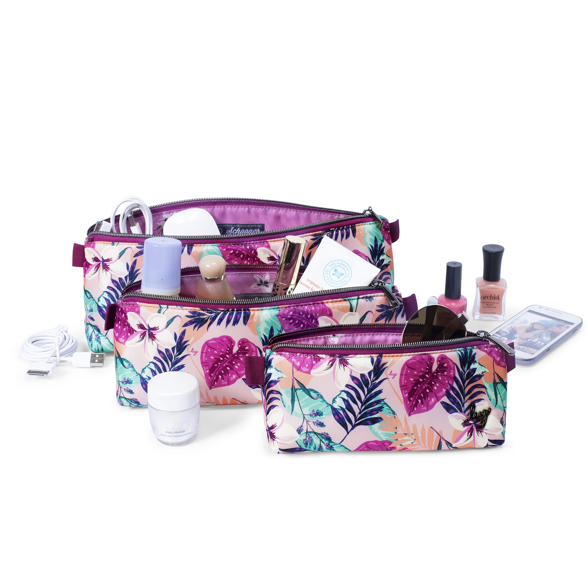 Schooner 3pc Storage Pouches - - SchoonerPouch_Hover