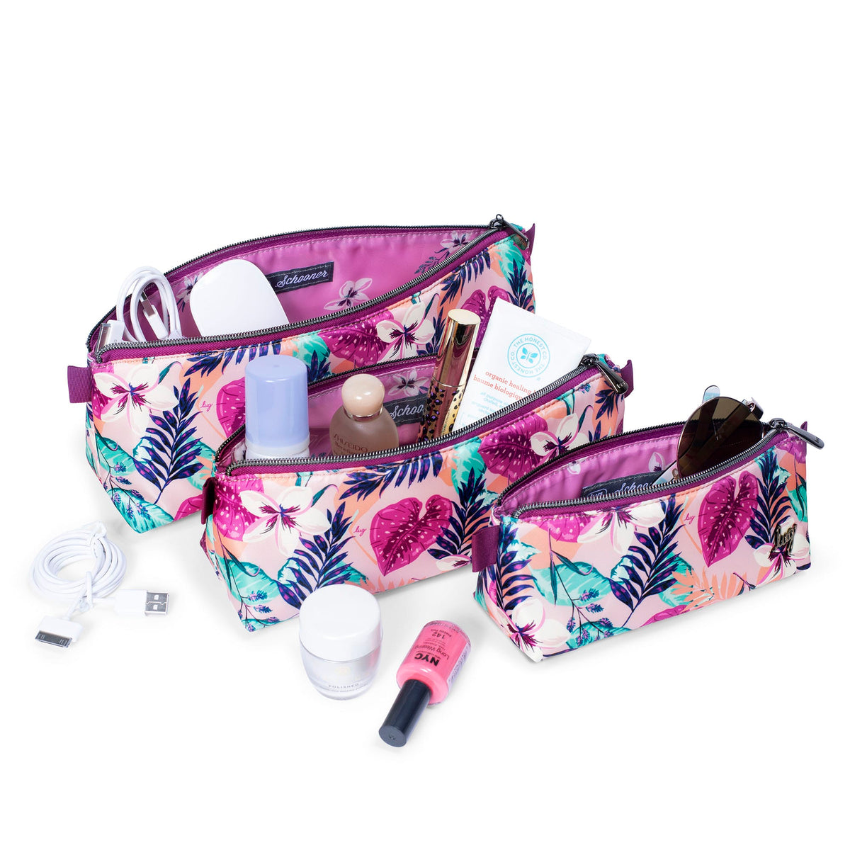 Schooner 3pc Storage Pouches
