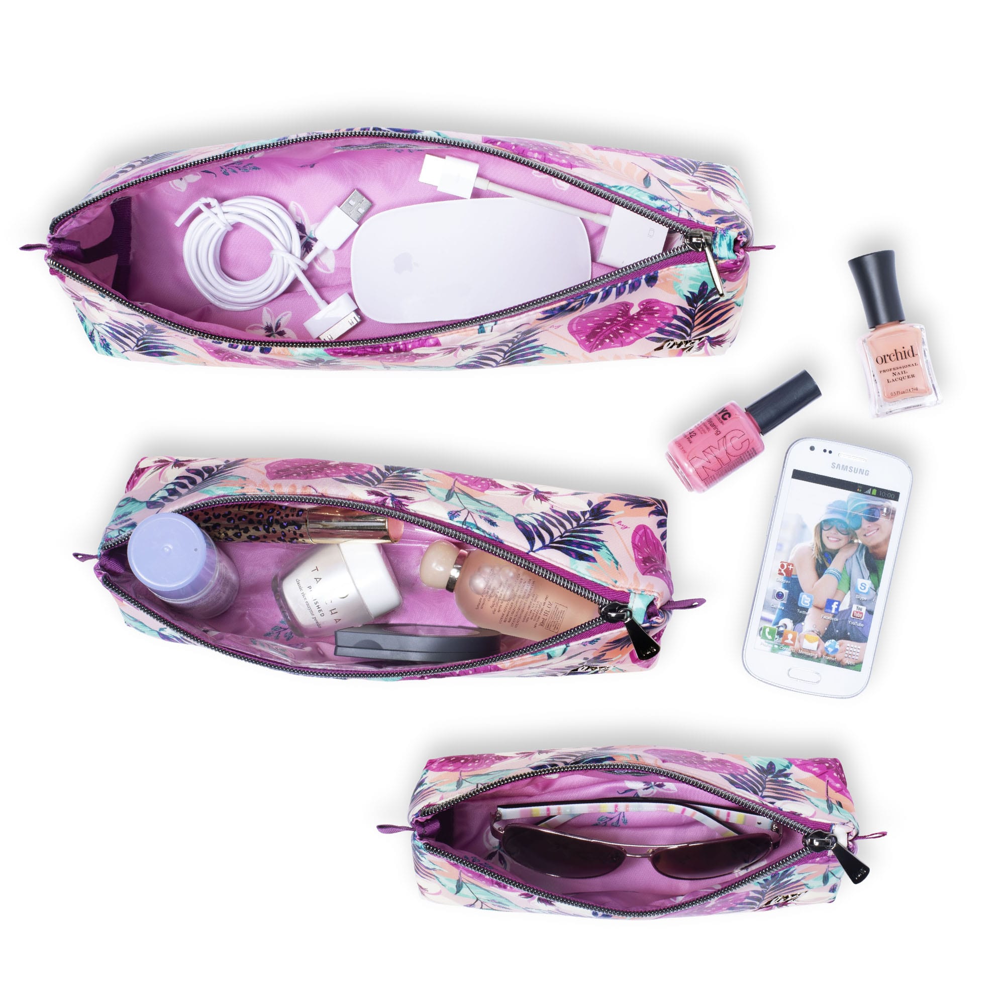 Schooner 3pc Storage Pouches - - SchoonerPouch_Lifestyle_02