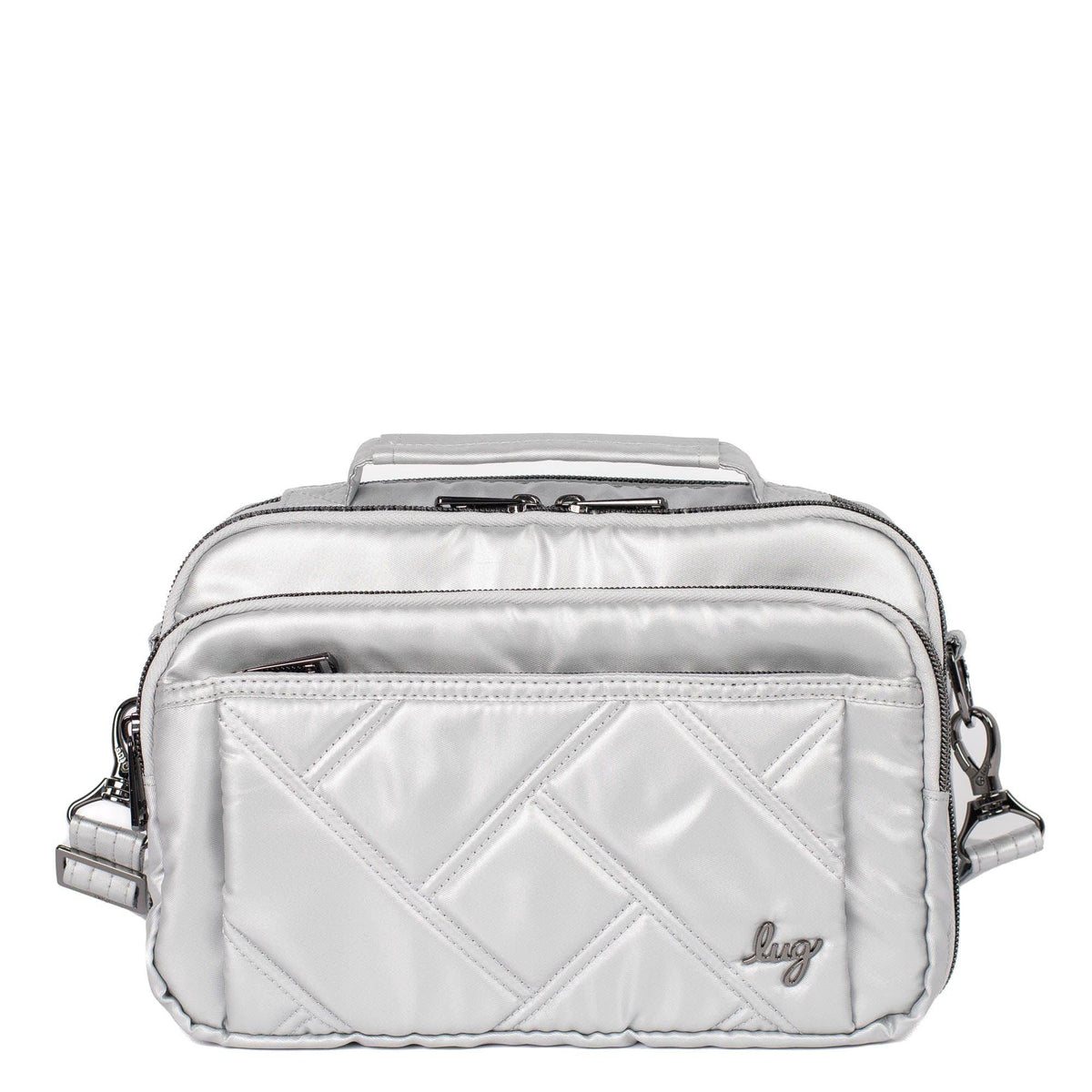 Scoop SE Crossbody Bag - METALLIC SILVER - ScoopSE_MetallicSilver_01