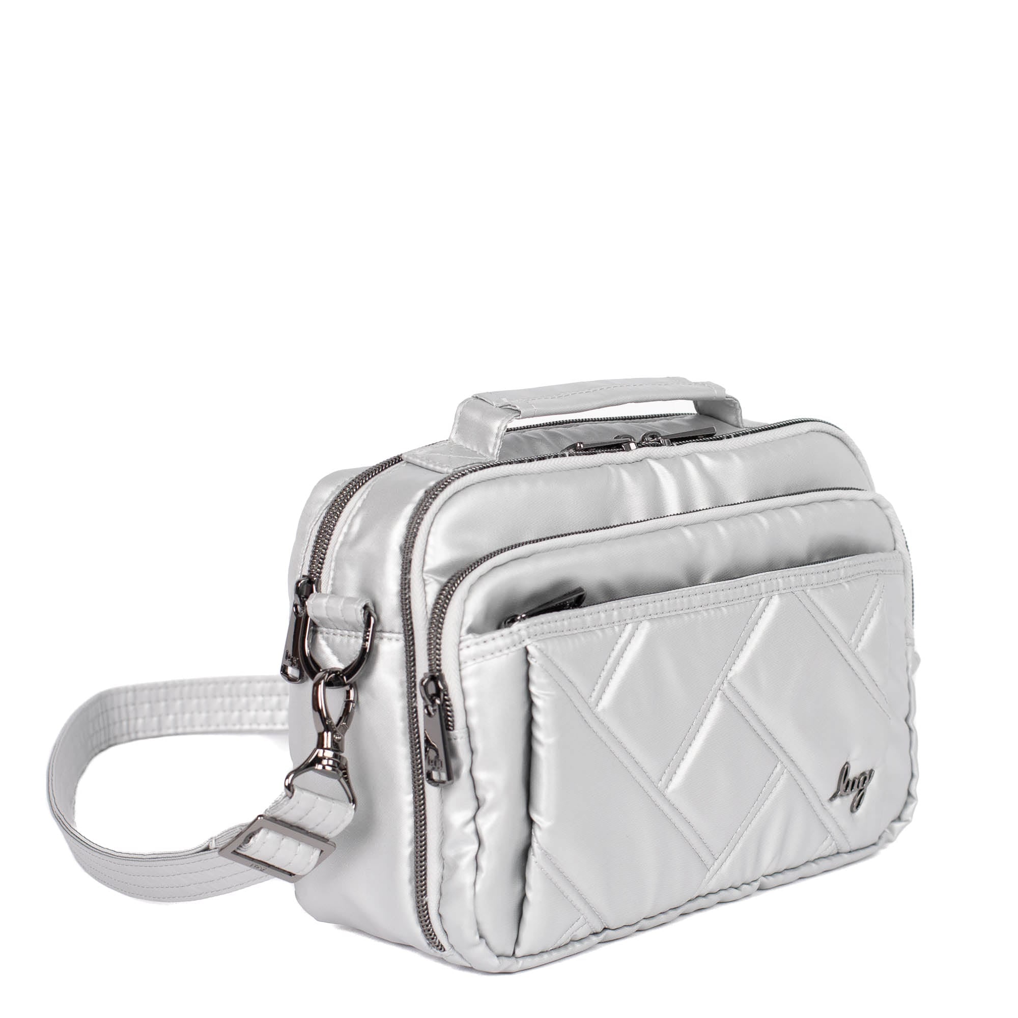 Scoop SE Crossbody Bag - METALLIC SILVER - ScoopSE_MetallicSilver_02