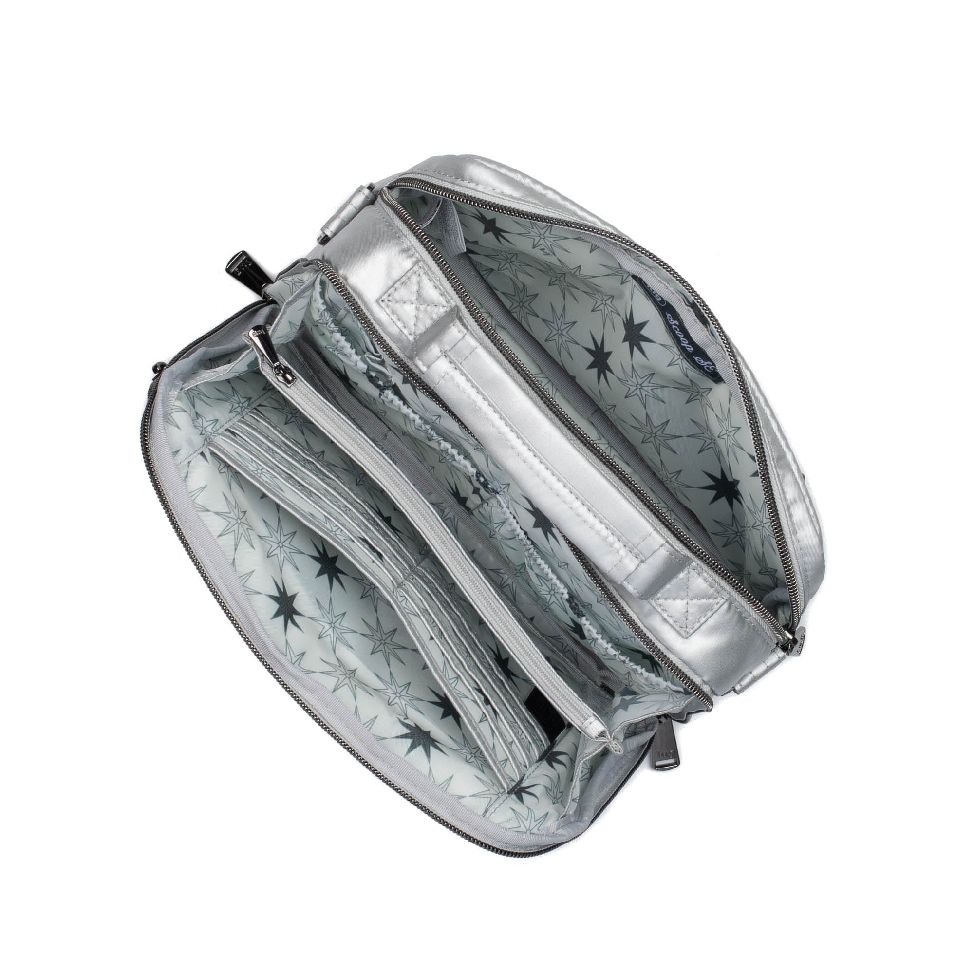 Scoop SE Crossbody Bag - METALLIC SILVER - ScoopSE_MetallicSilver_05