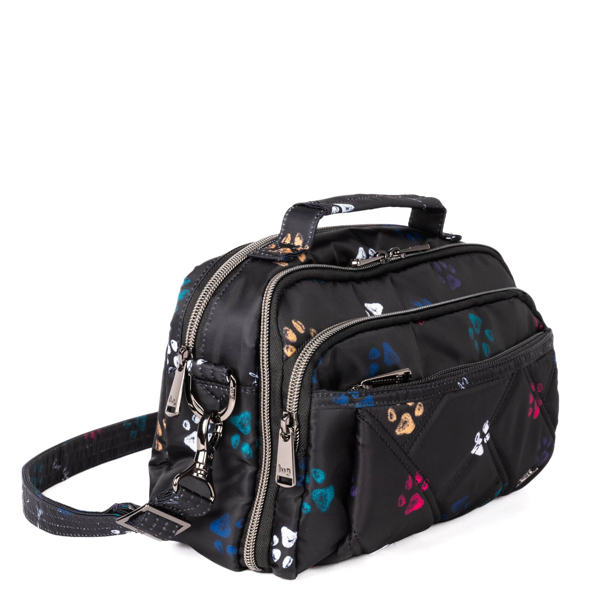 Scoop SE Crossbody Bag - PAWS BLACK - ScoopSE_PawsBlack_02