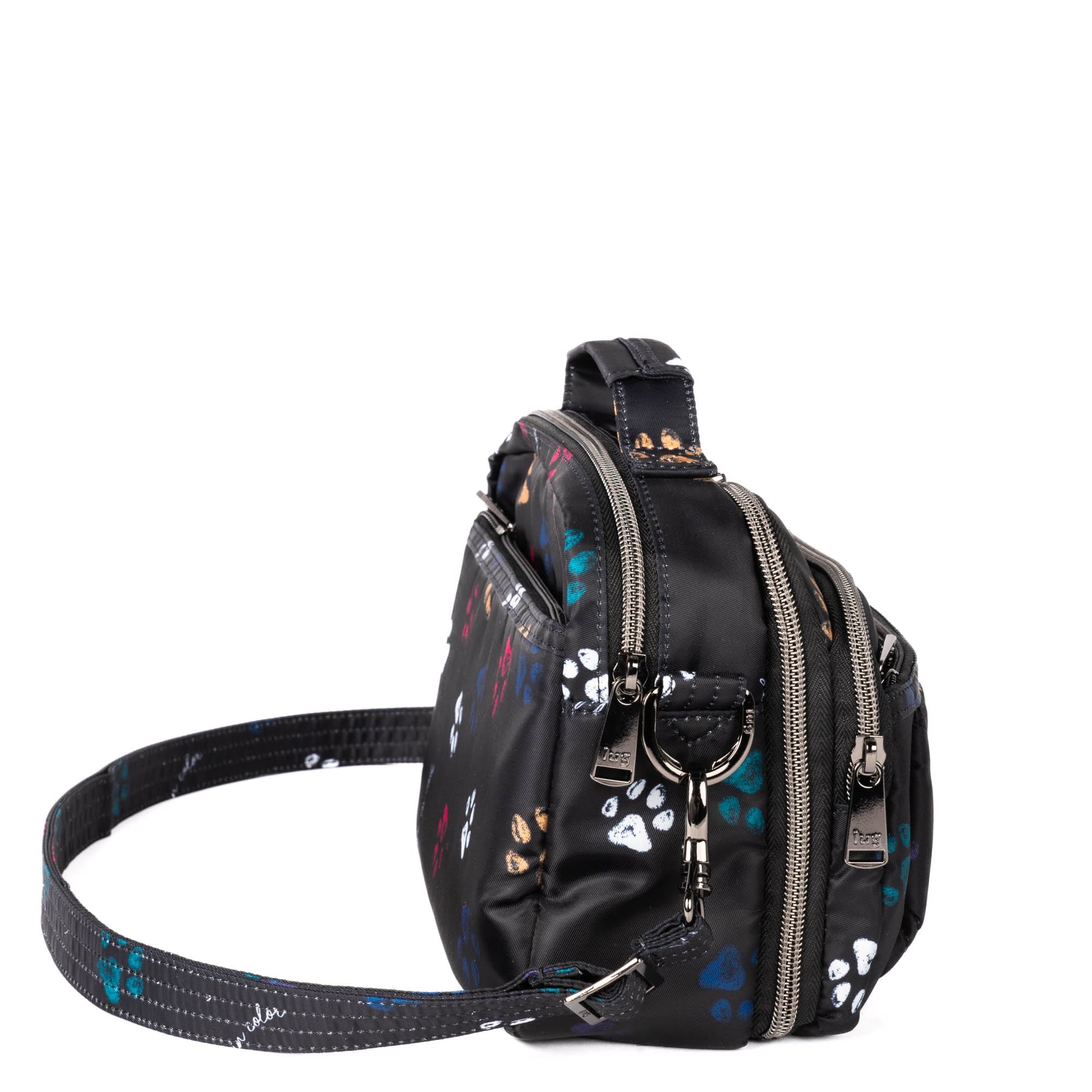 Scoop SE Crossbody Bag - PAWS BLACK - ScoopSE_PawsBlack_03