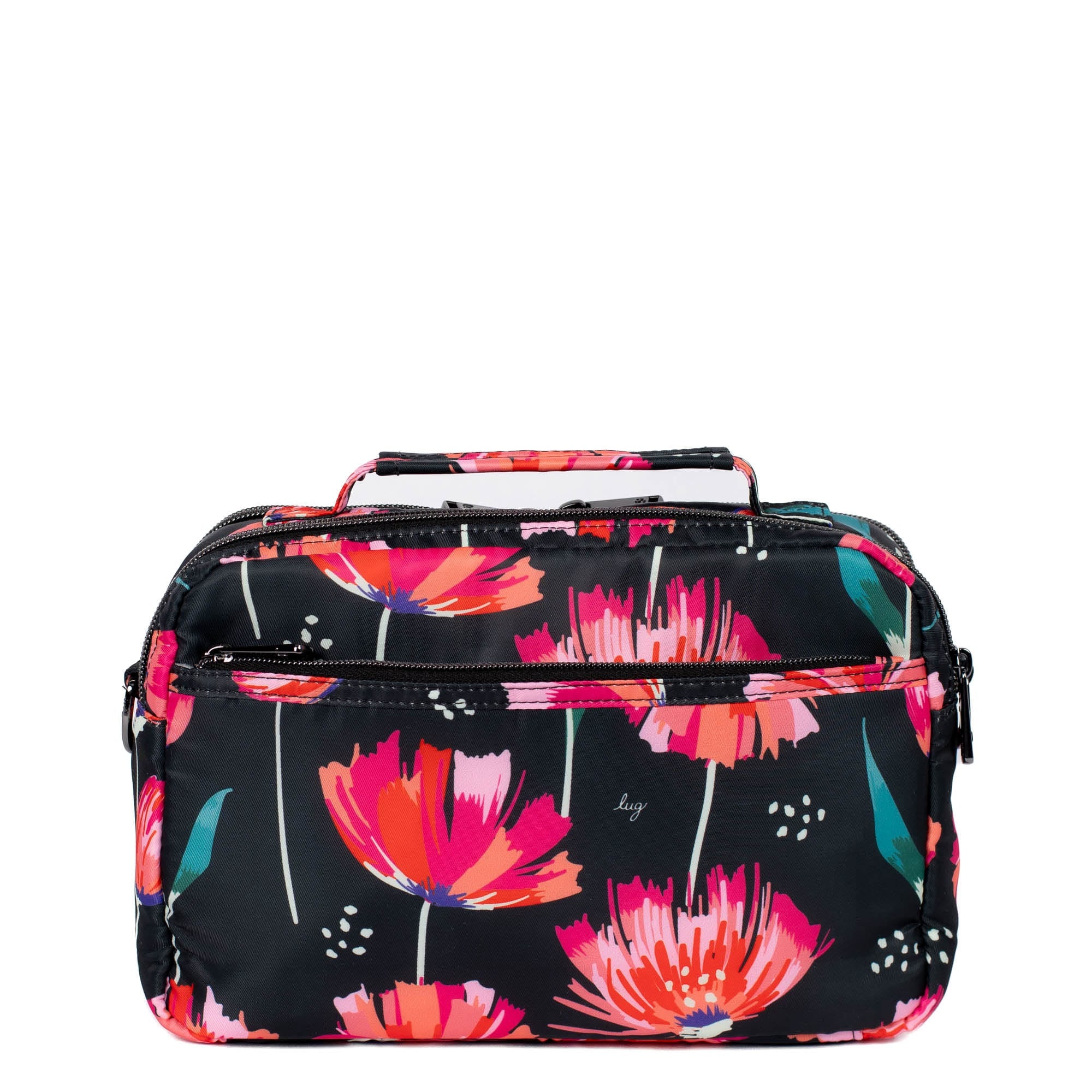 Scoop SE Crossbody Bag - POMPOM FLORAL BLACK - ScoopSE_PompomFloralBlack_04