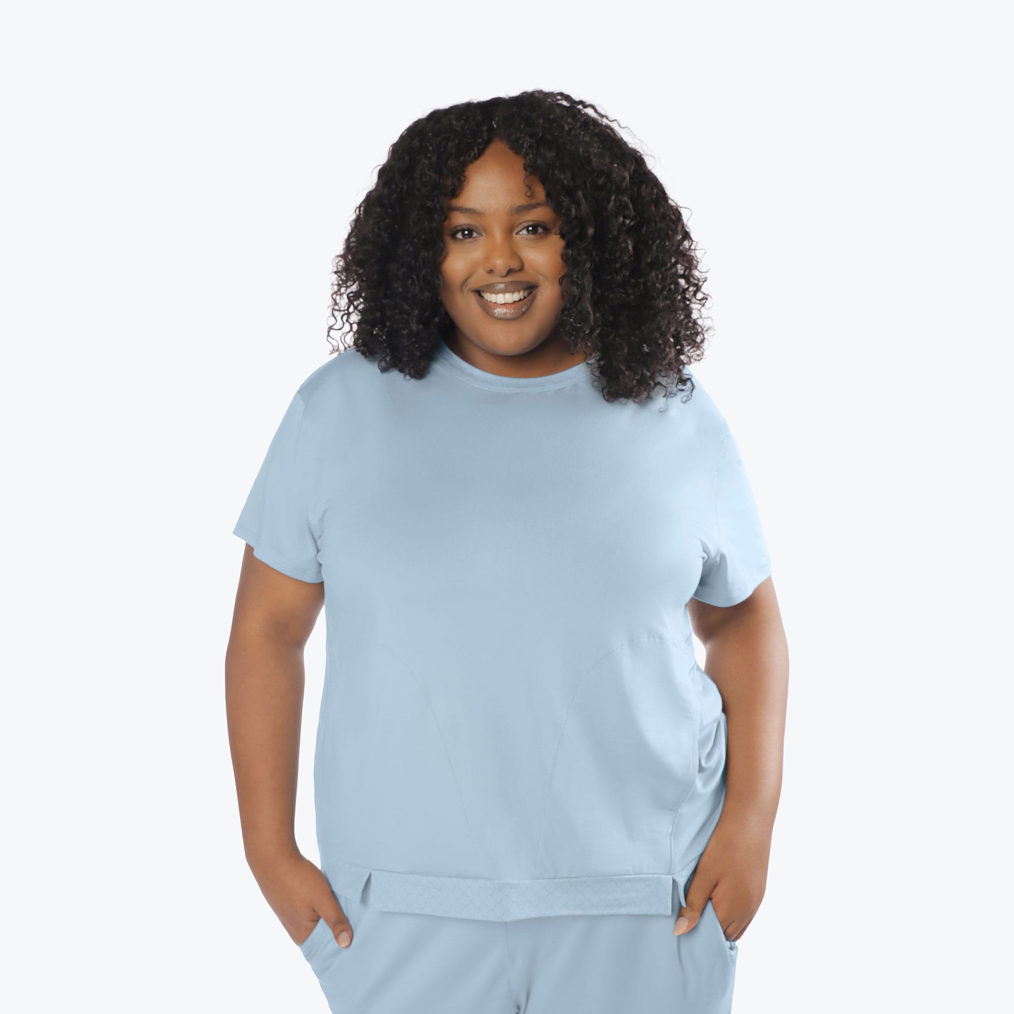 Scoop Short Sleeve Top - BLUE MOON ICEPOP - Scoop_Top_BlueMoon-Icepop_XL_01a