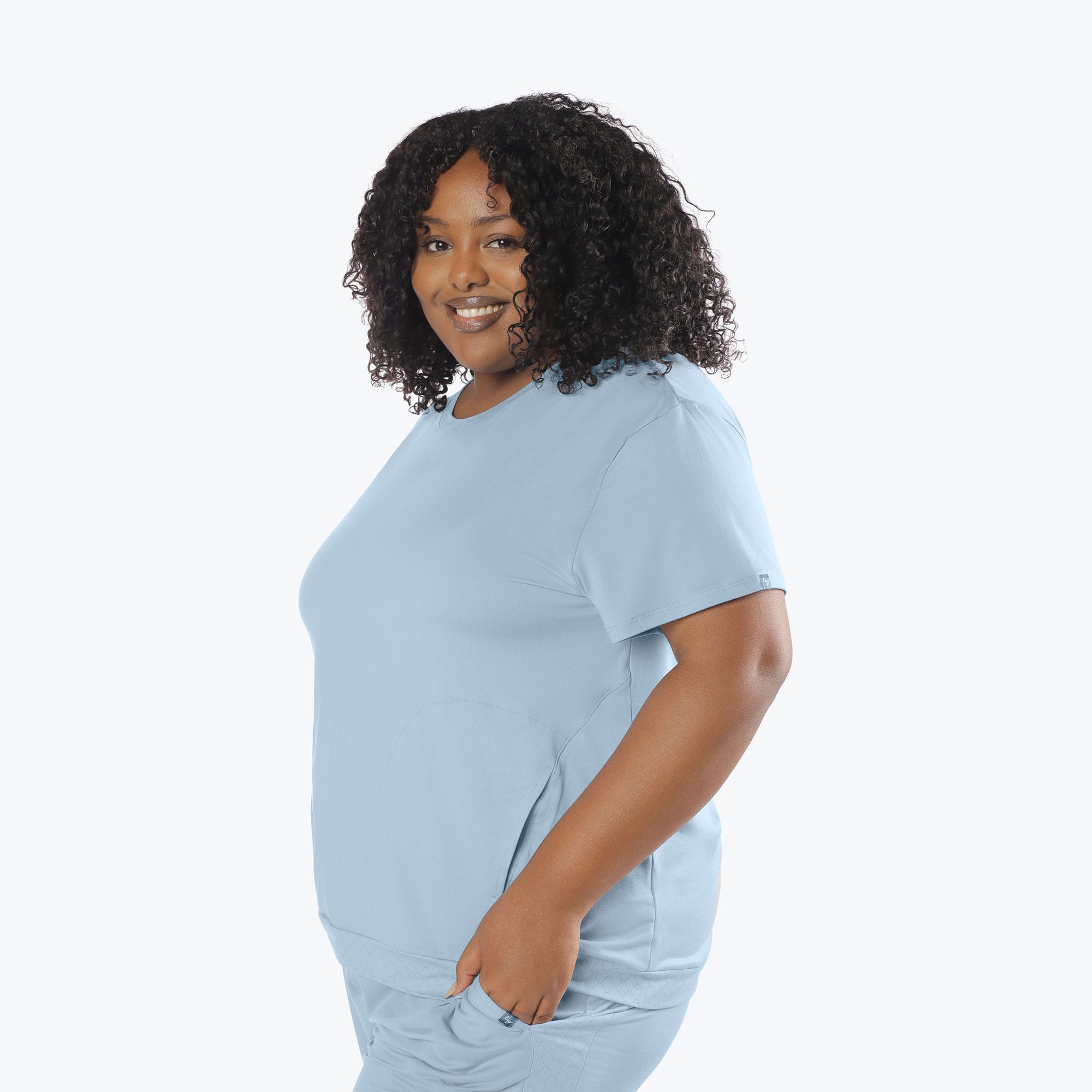 Scoop Short Sleeve Top - BLUE MOON ICEPOP - Scoop_Top_BlueMoon-Icepop_XL_03