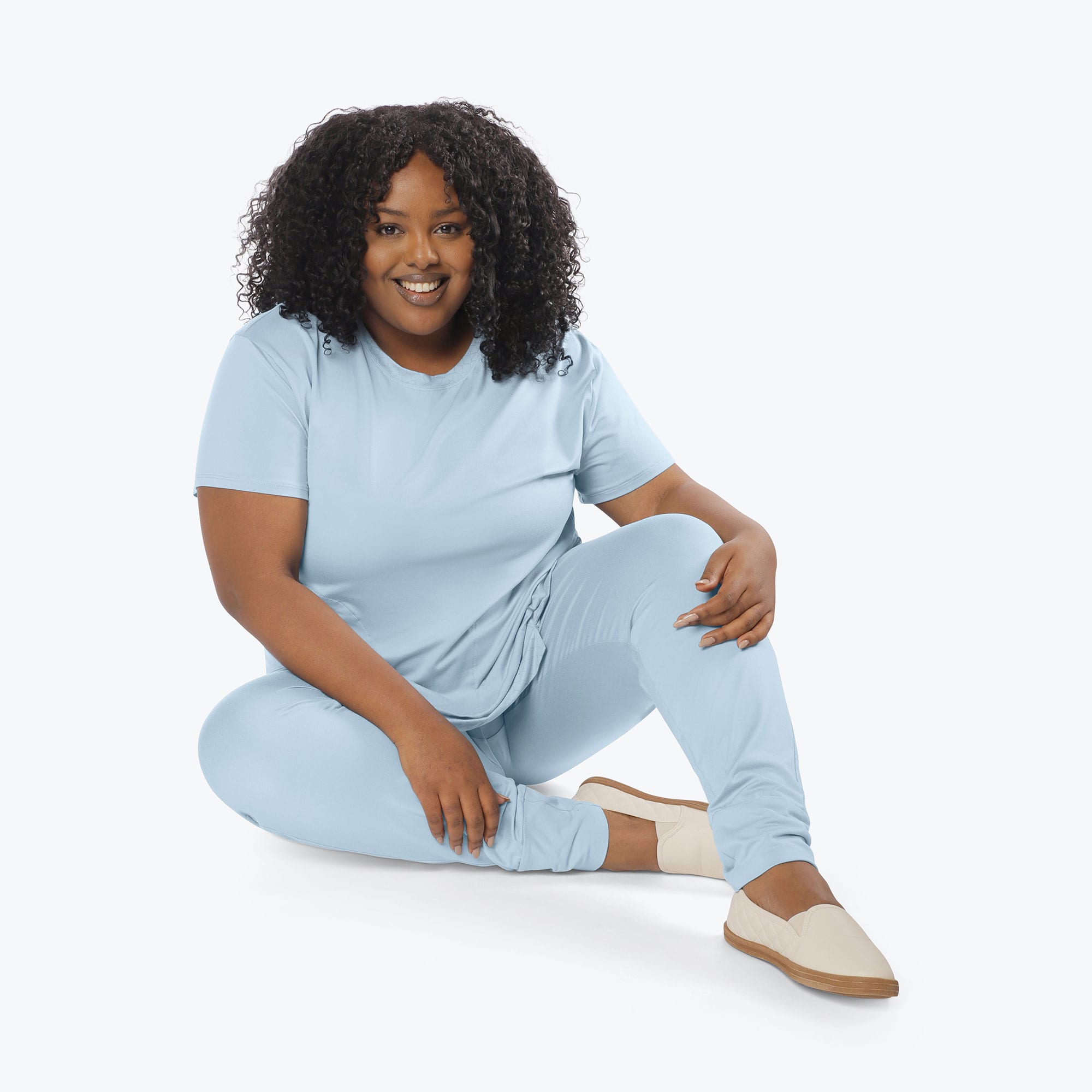 Scoop Short Sleeve Top - BLUE MOON ICEPOP - Scoop_Top_BlueMoon-Icepop_XL_04