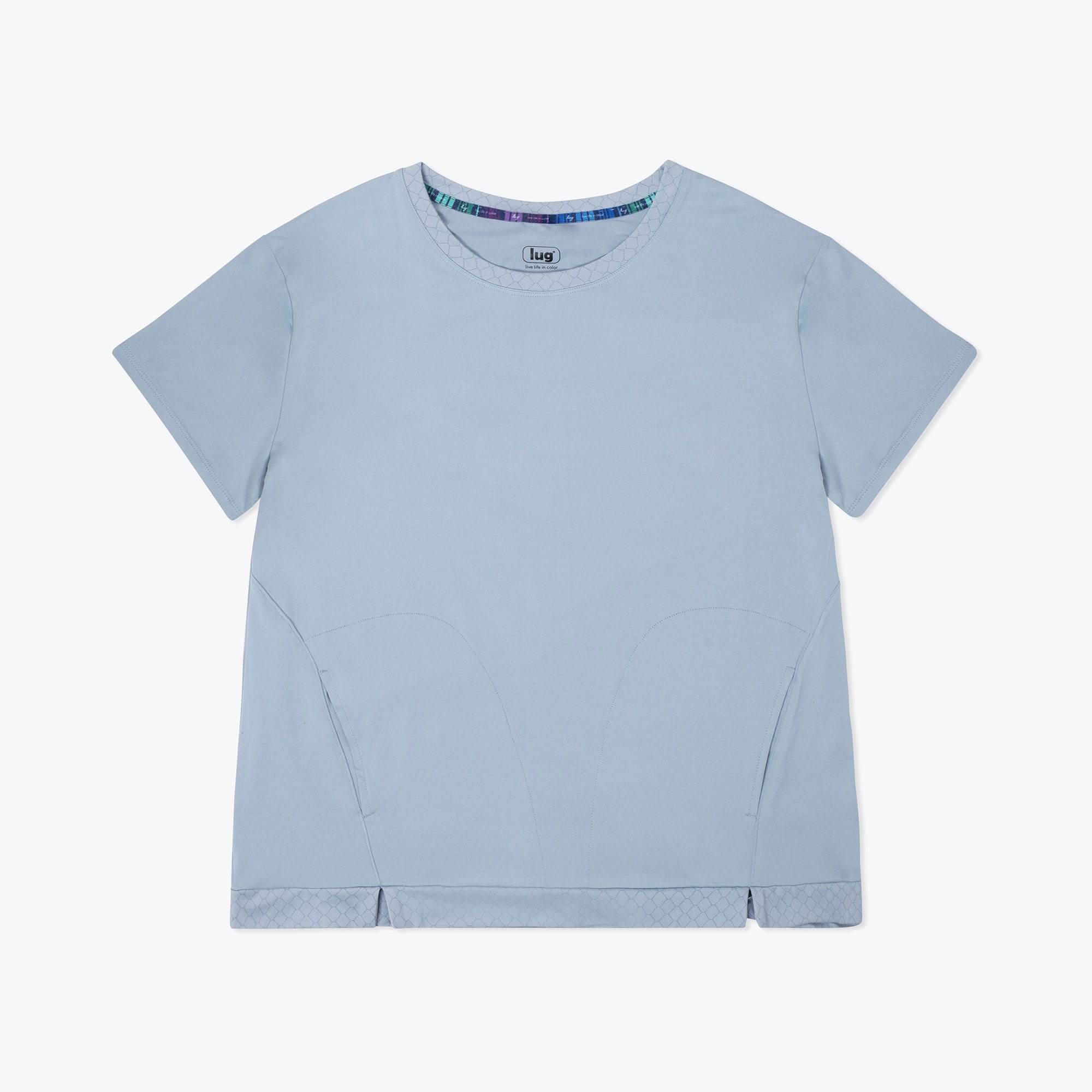 Scoop Short Sleeve Top - BLUE MOON ICEPOP - Scoop_Top_BluemoonIcepop_Flatlay_05