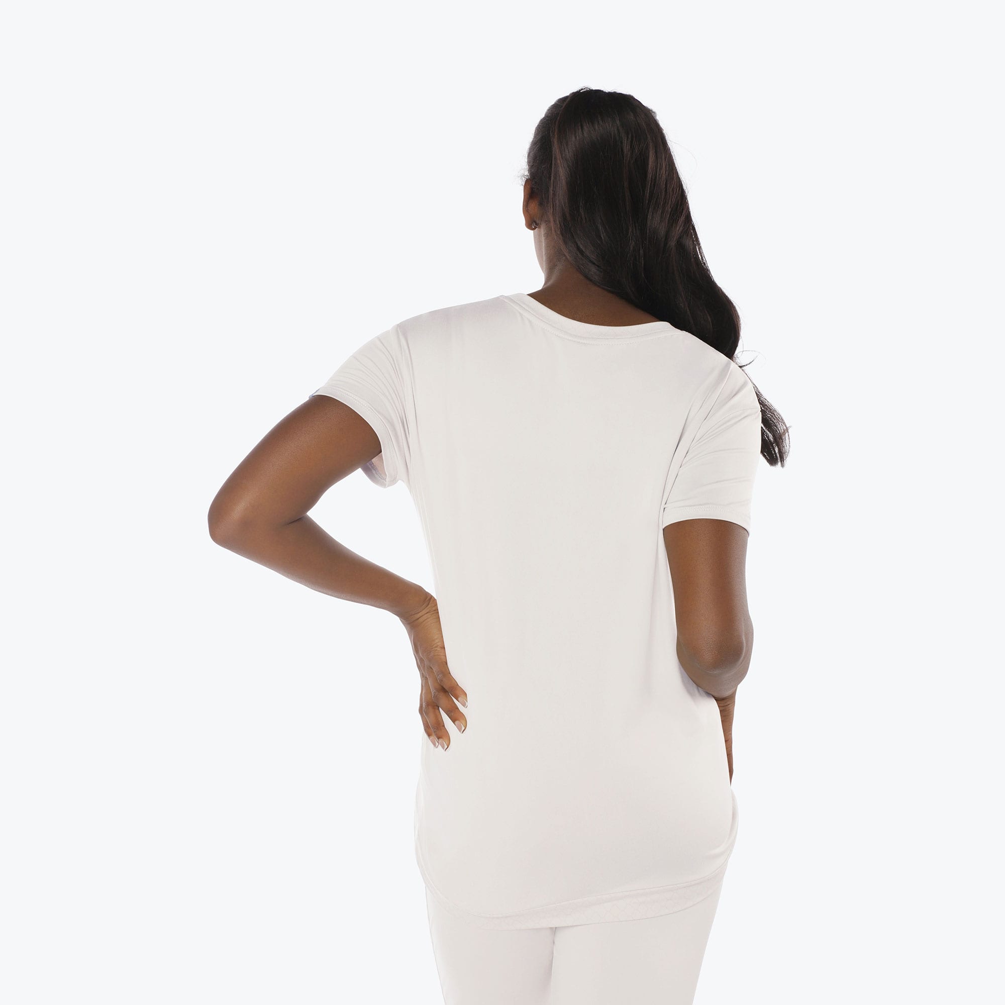 Scoop Short Sleeve Top - PEBBLE - Scoop_Top_Pebble_S_02