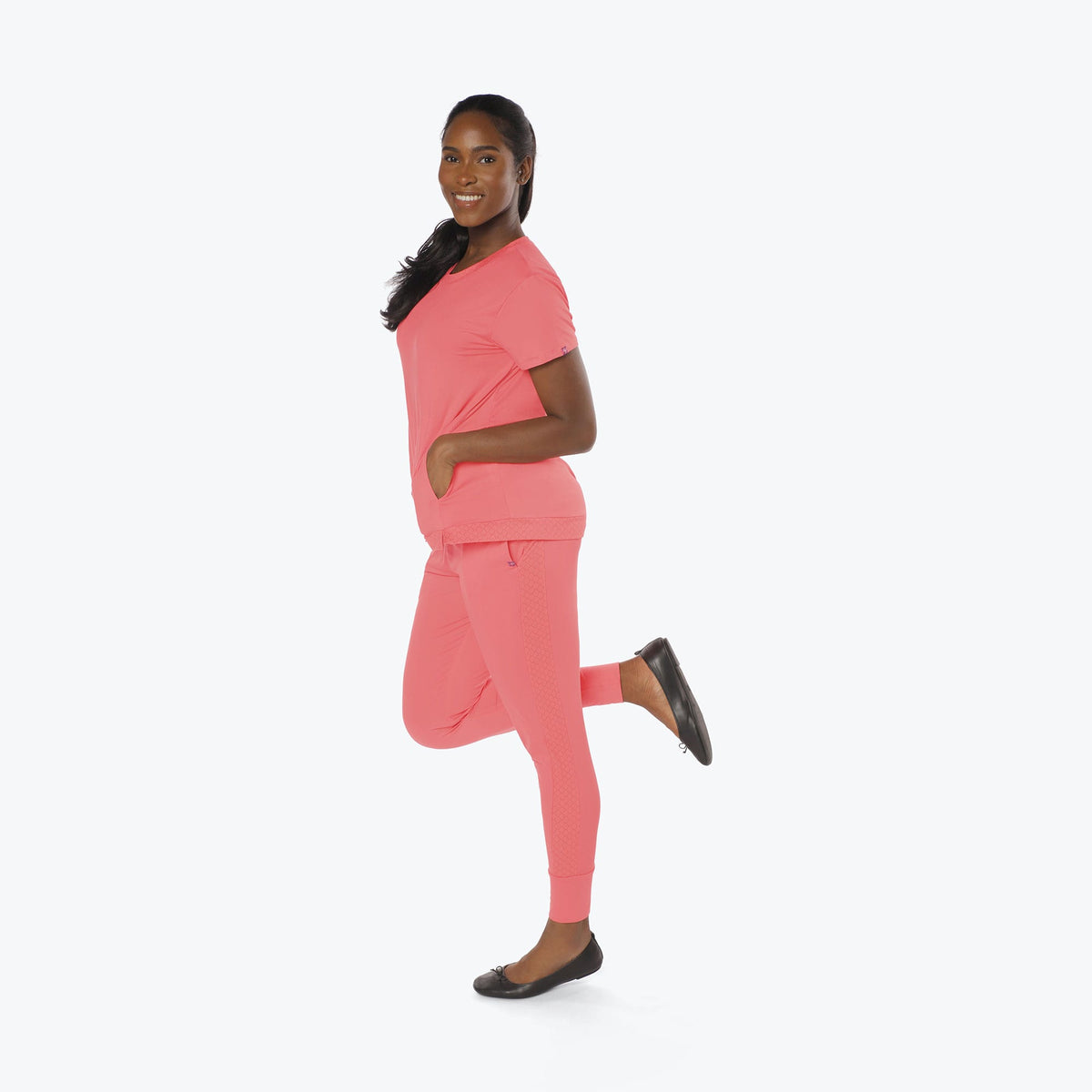 Scoop Short Sleeve Top - WATERMELON ICEPOP - Scoop_Top_Watermelon-Icepop_S_4