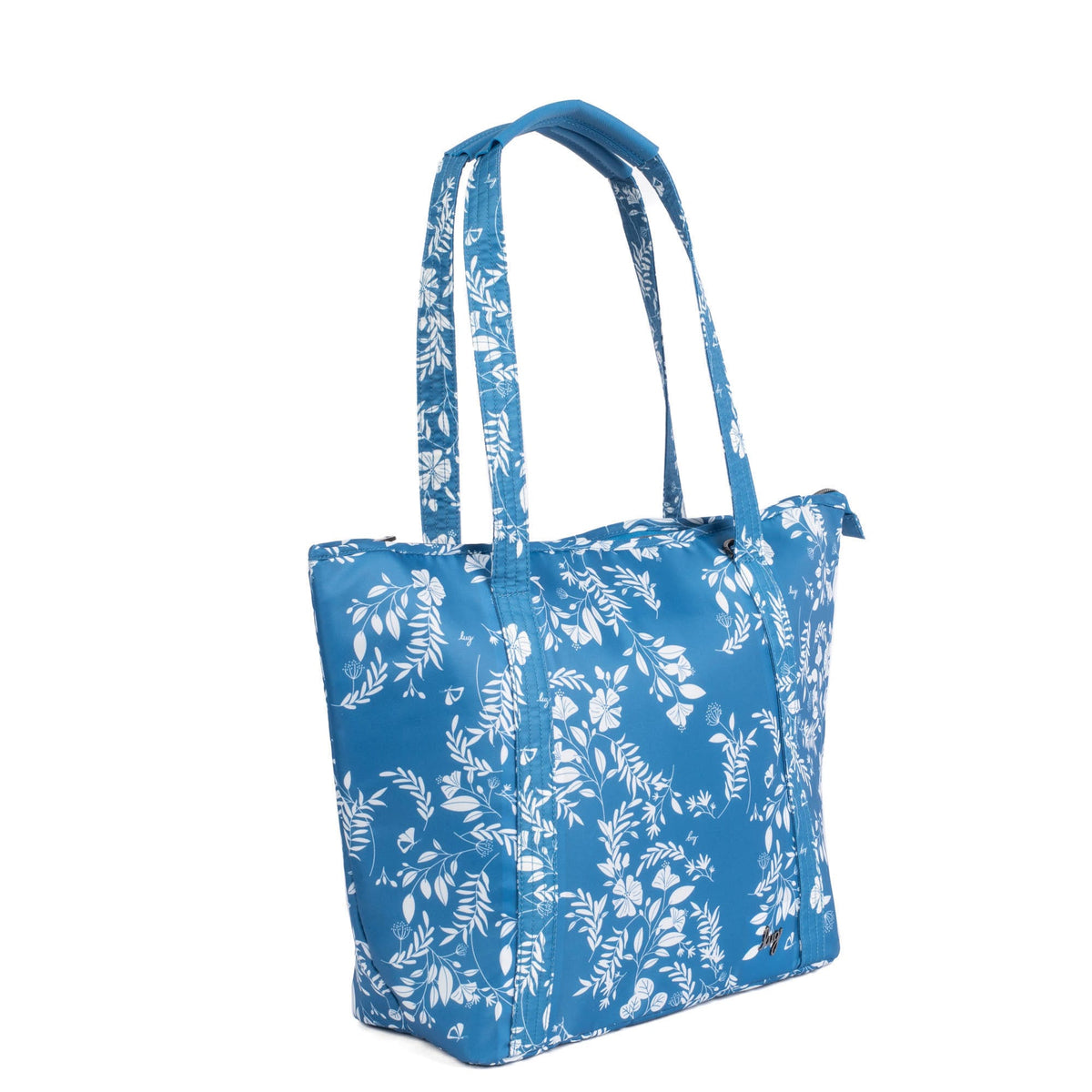 Scramble Insulated Tote Bag - FLOURISH BLUE - Scramble_FlourishBlue_02