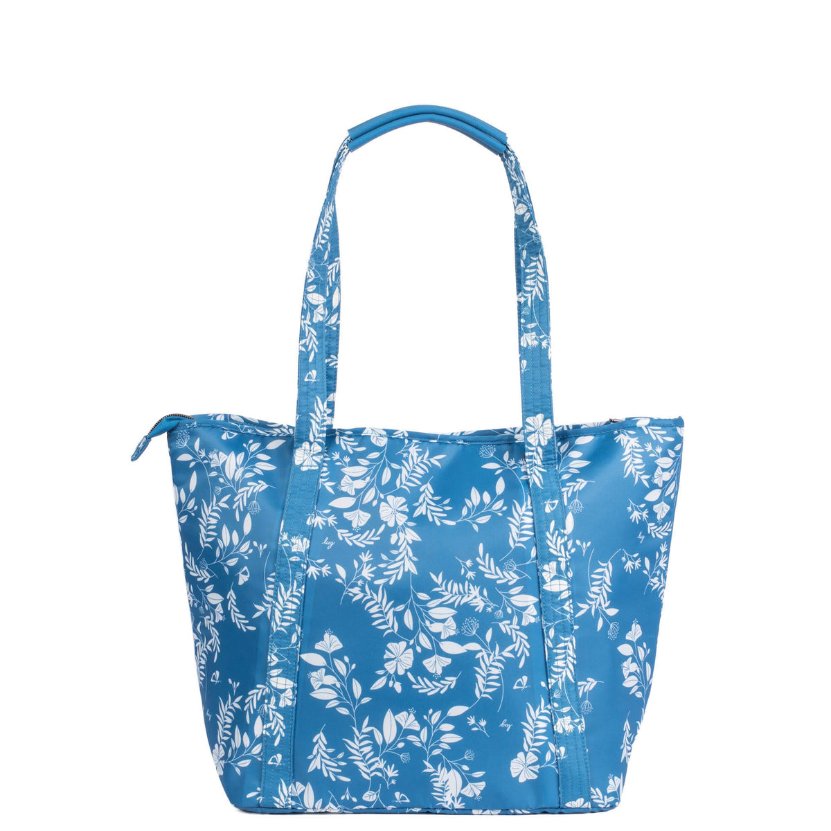 Scramble Insulated Tote Bag - FLOURISH BLUE - Scramble_FlourishBlue_04