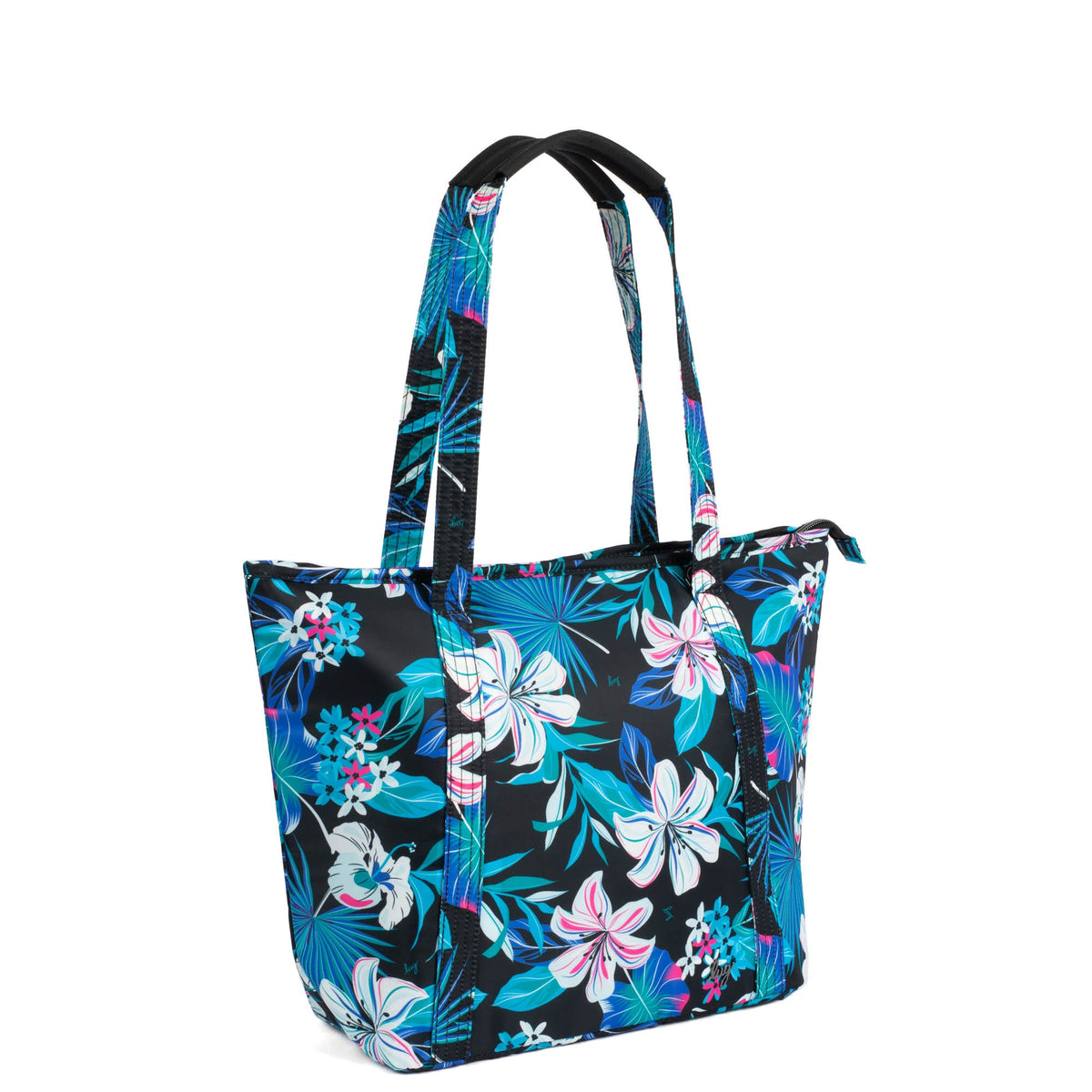 Scramble Insulated Tote Bag - HIBISCUS MULTI - Scramble_HibiscusMulti_02