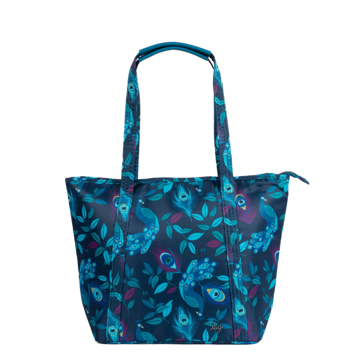 Scramble Insulated Tote Bag - PEACOCK MULTI - Scramble_PeacockMulti_01
