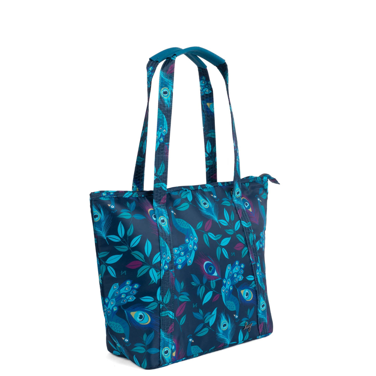 Scramble Insulated Tote Bag - PEACOCK MULTI - Scramble_PeacockMulti_02