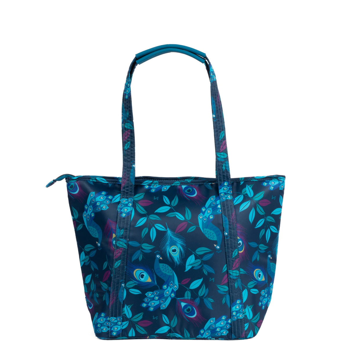 Scramble Insulated Tote Bag - PEACOCK MULTI - Scramble_PeacockMulti_04