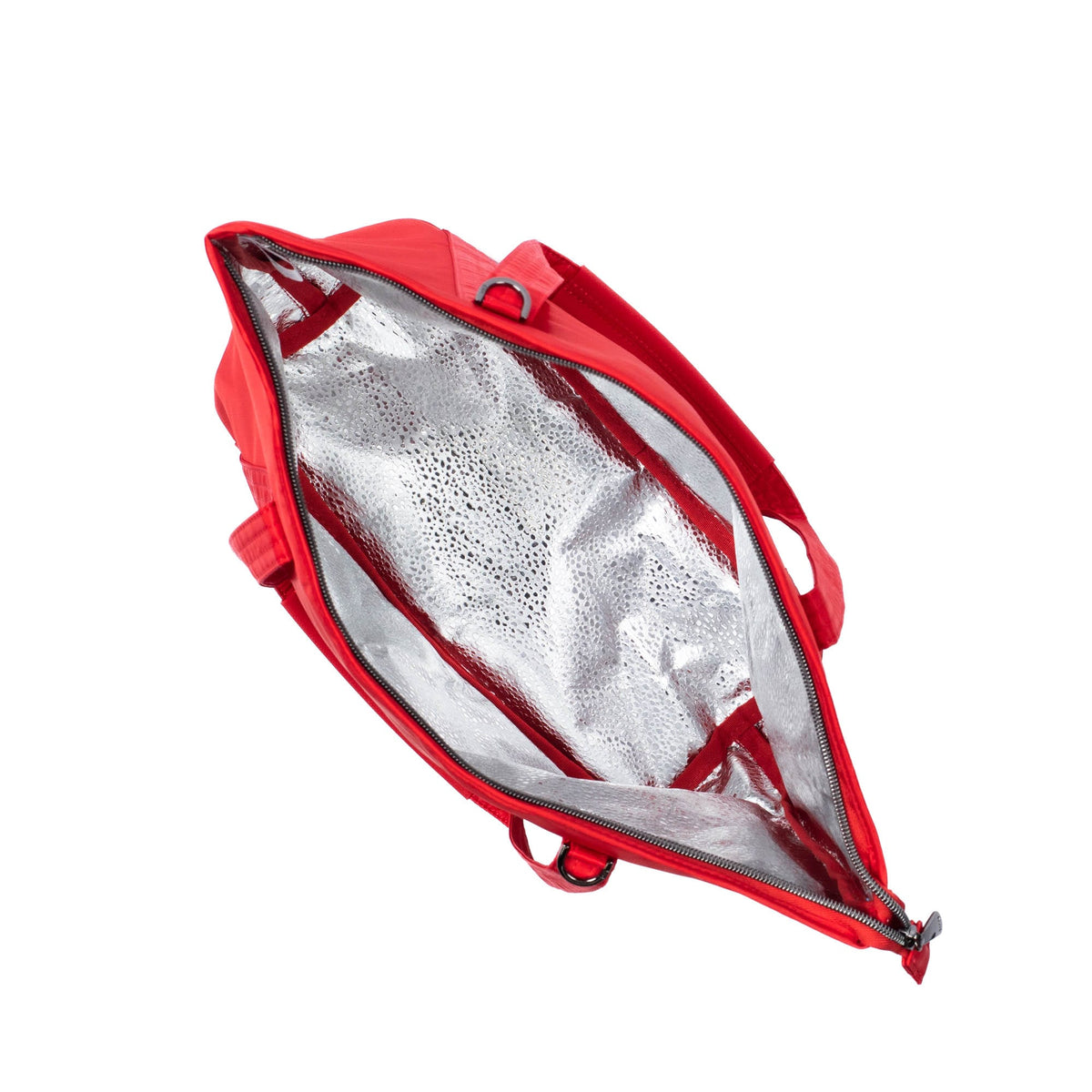 Scramble Insulated Tote Bag - POPPY RED - Scramble_PoppyRed_05