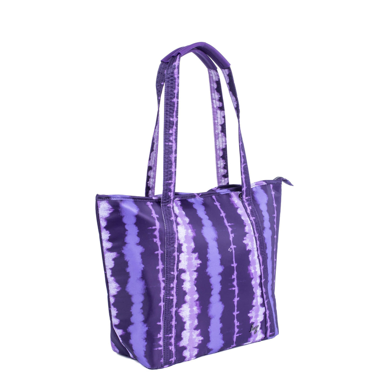 Scramble Insulated Tote Bag - SHIBORI PURPLE - Scramble_ShiboriPurple_02