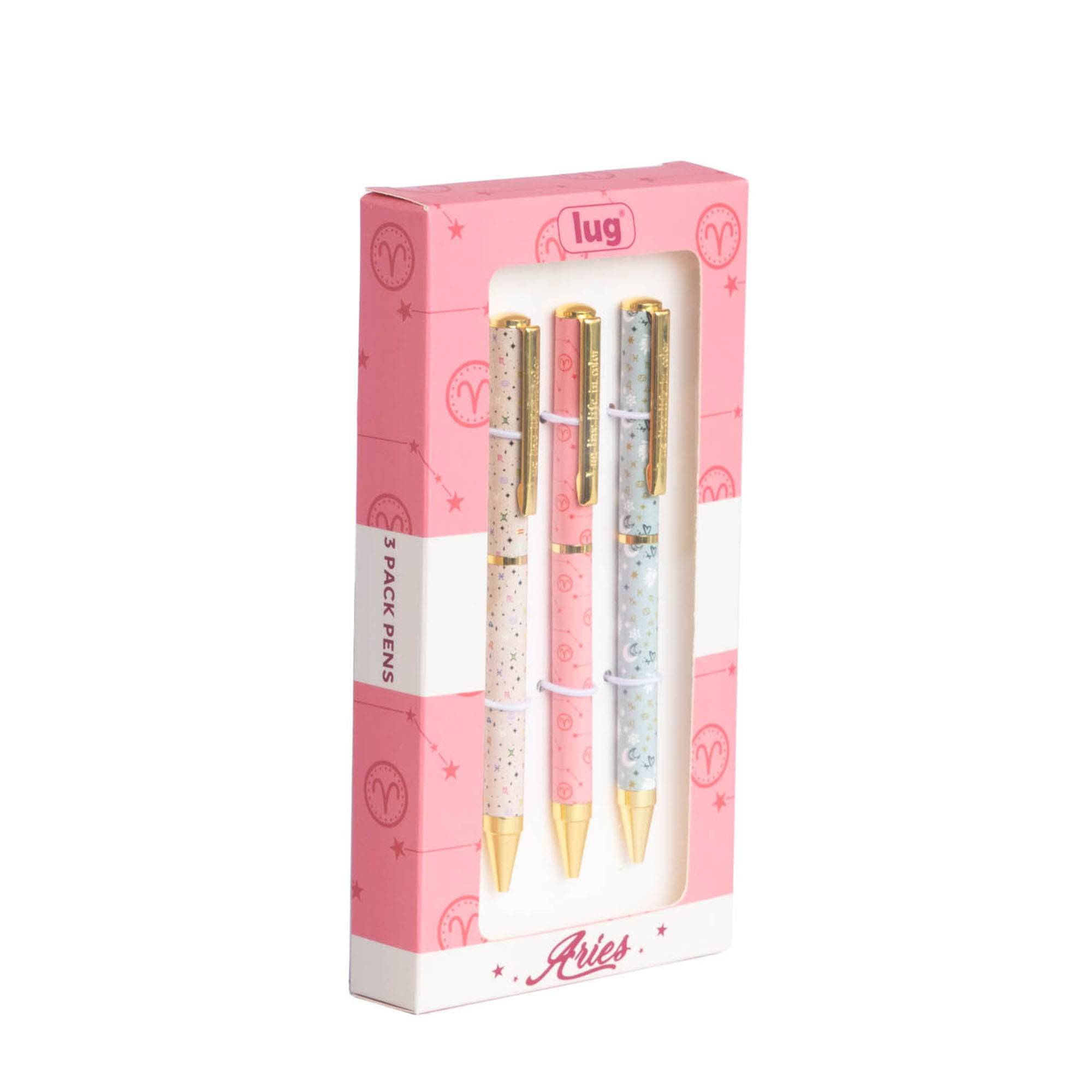 Lug Pens 3pk - Zodiac - ARIES - ScribblePen_Aries_02