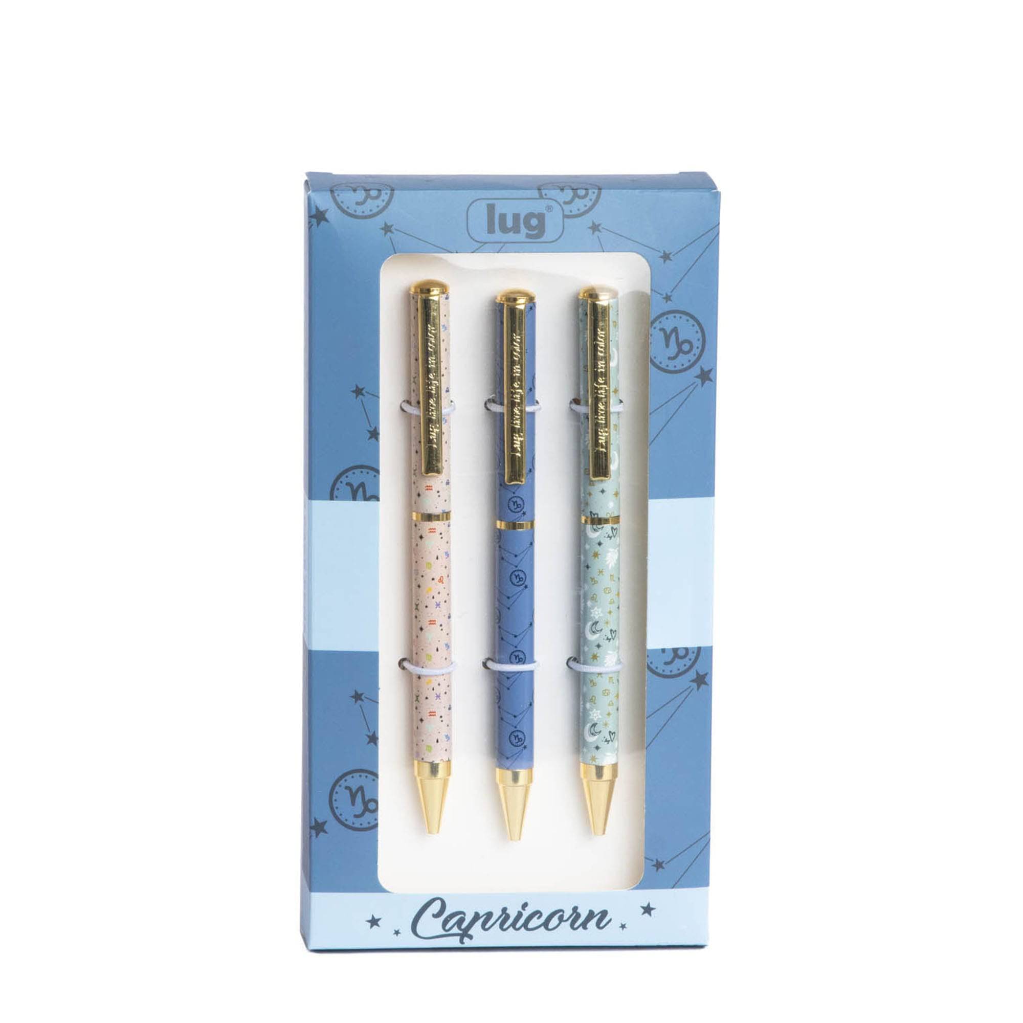 Lug Pens 3pk - Zodiac - CAPRICORN - ScribblePen_Capricorn_01