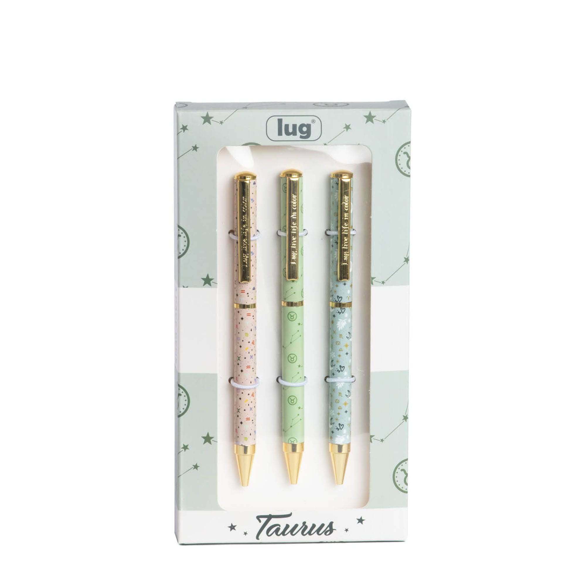 Lug Pens 3pk - Zodiac - TAURUS - ScribblePen_Taurus_01