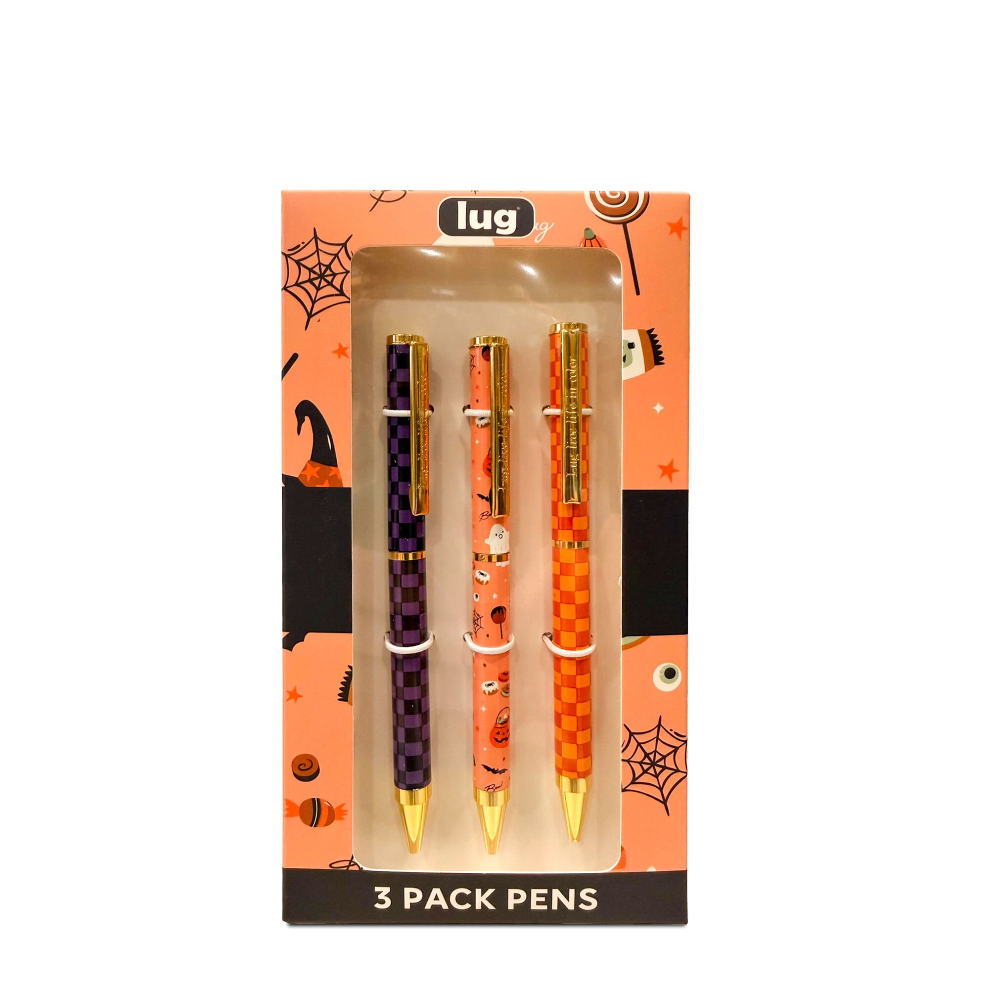 Lug Pens 3pk - Scribble