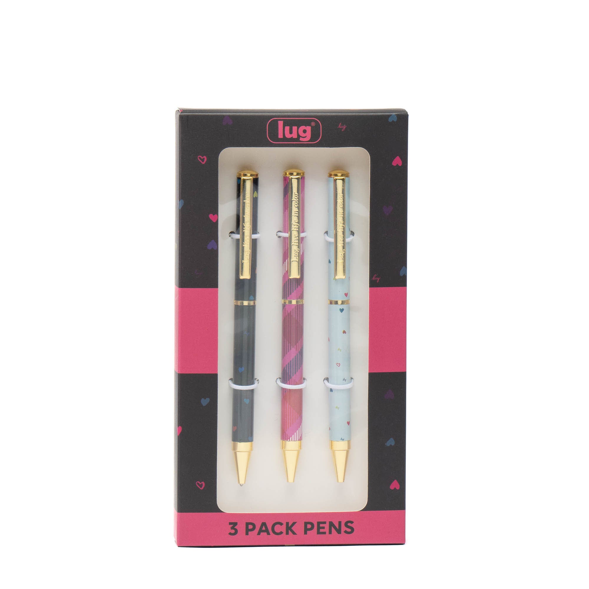 Lug Pens 3pk - Scribble