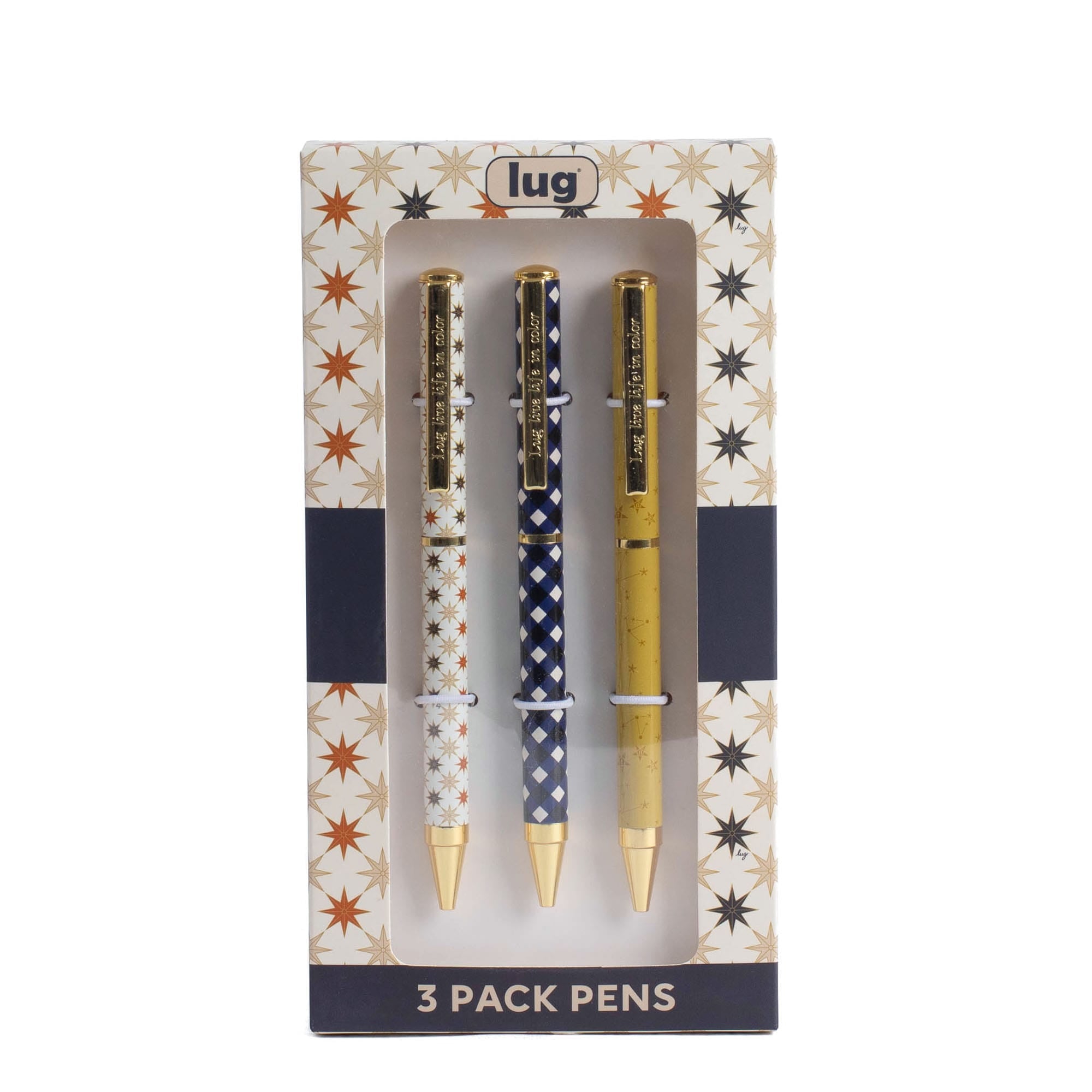 Lug Pens 3pk - Scribble