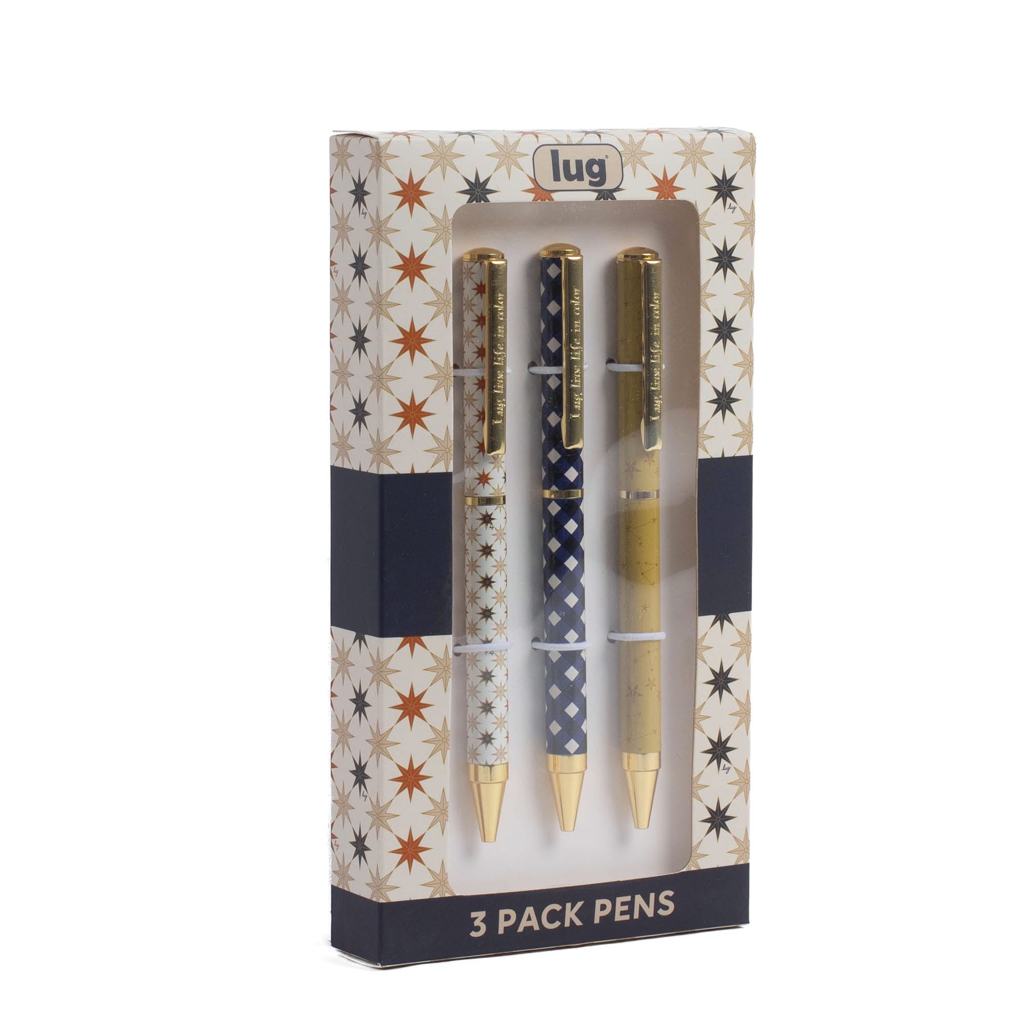 Lug Pens 3pk - Scribble