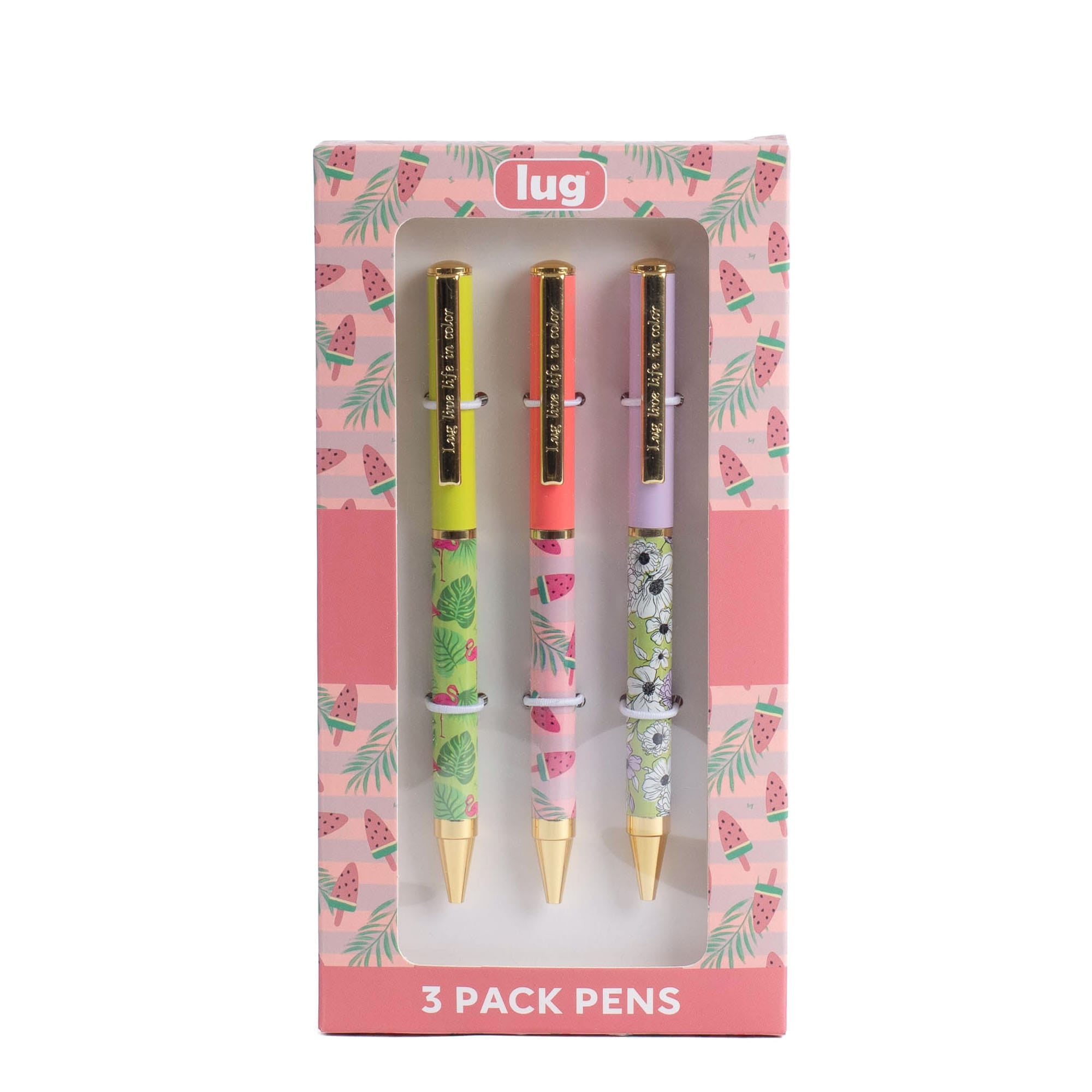 Lug Pens 3pk - Scribble