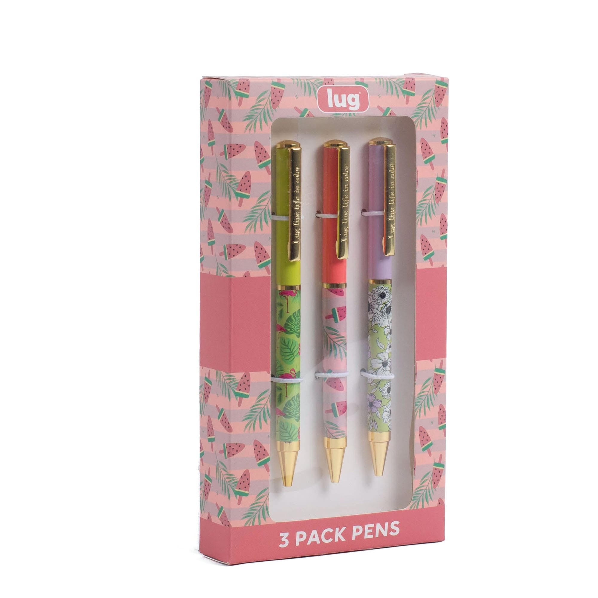 Lug Pens 3pk - Scribble
