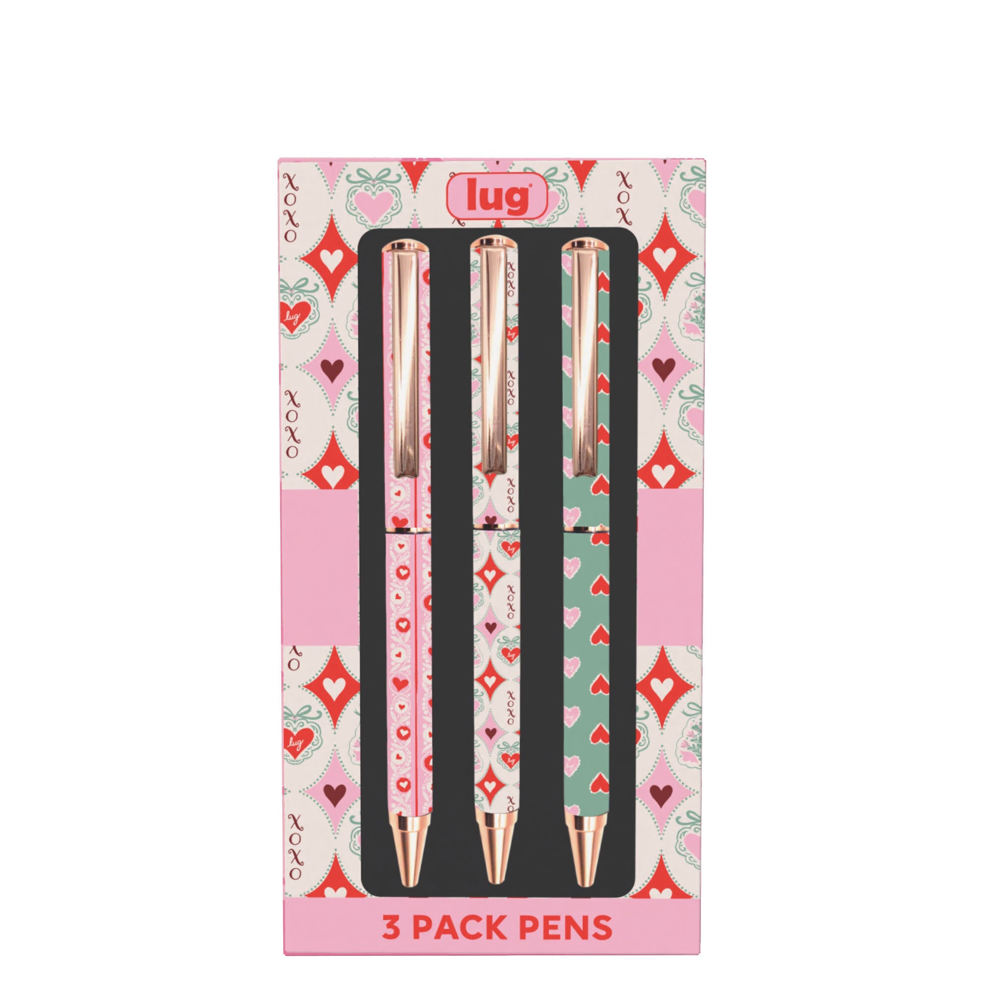 Lug Pens 3pk - Scribble