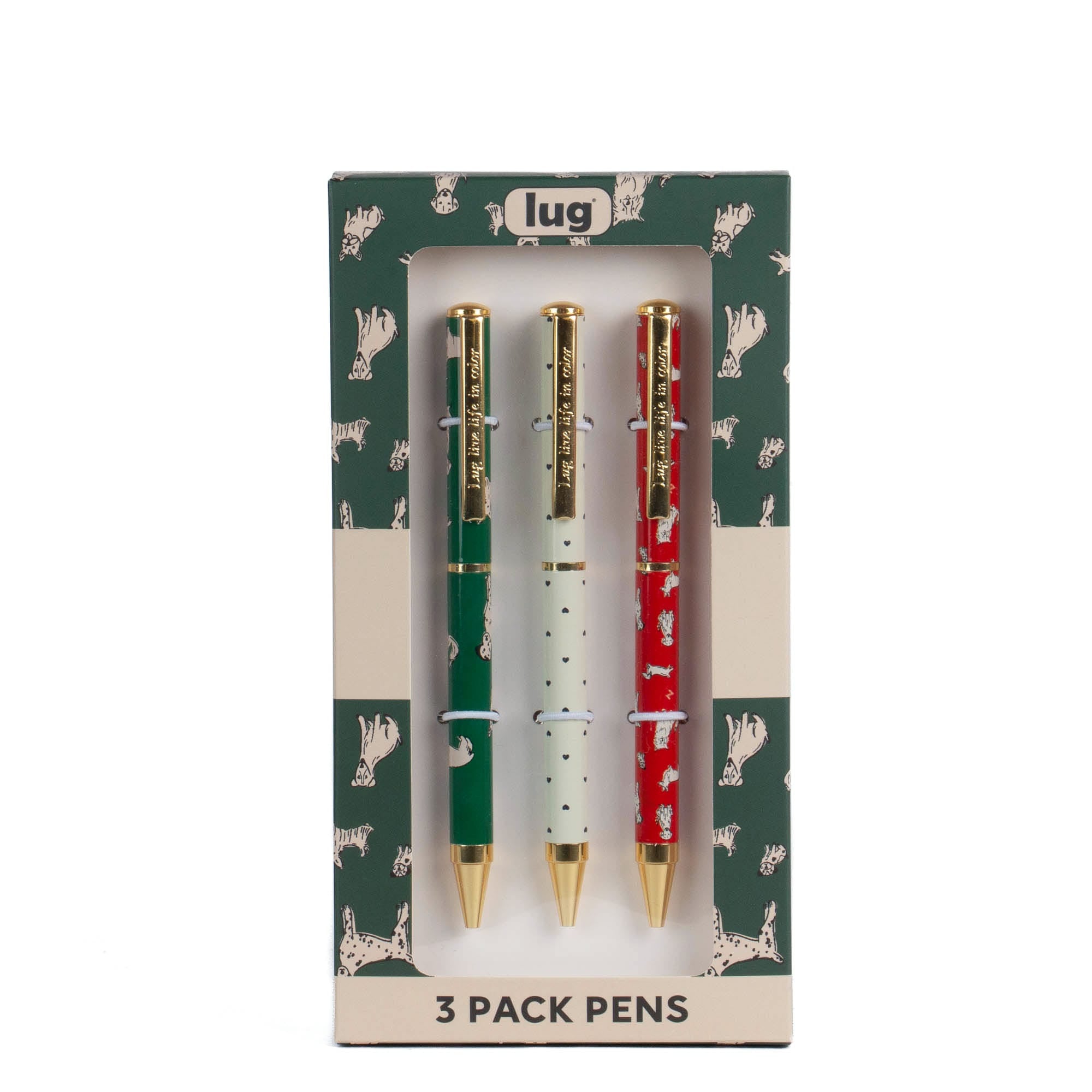 Lug Pens 3pk - Scribble