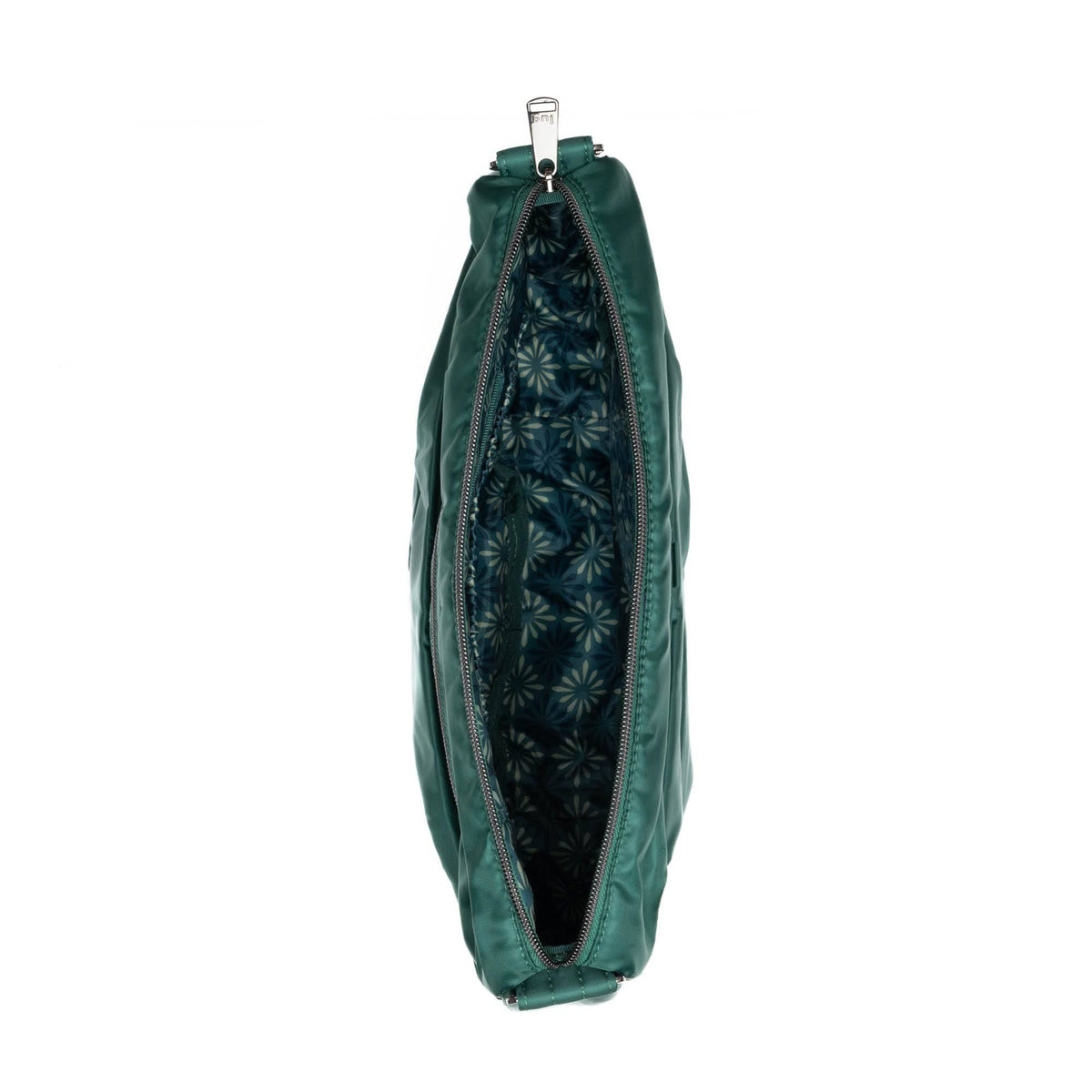 Scuffle Pleated Crossbody Bag with Disco Pouch - WICKEDLY GREEN - Scuffle_WickedlyGreen_05