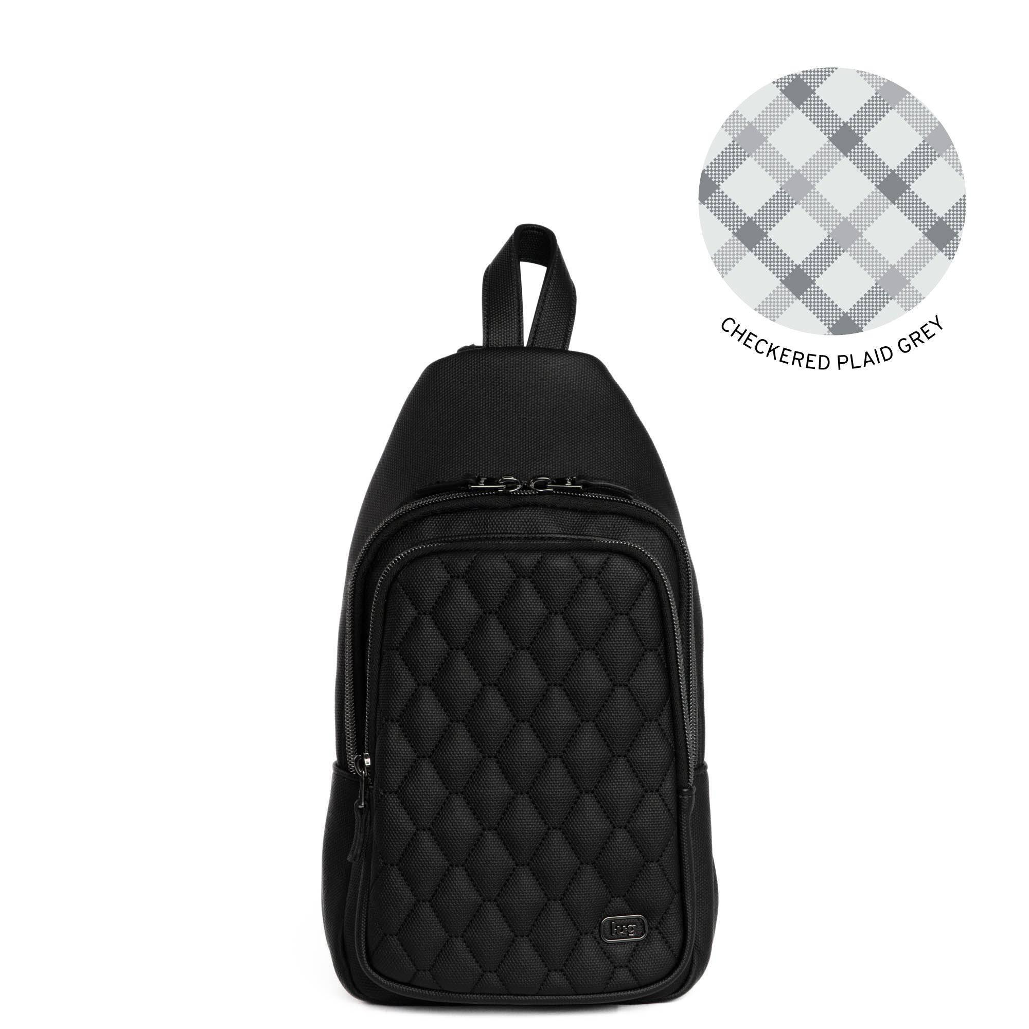 Scurry Matte Luxe VL Sling bag - BLACK - Scurry_Black