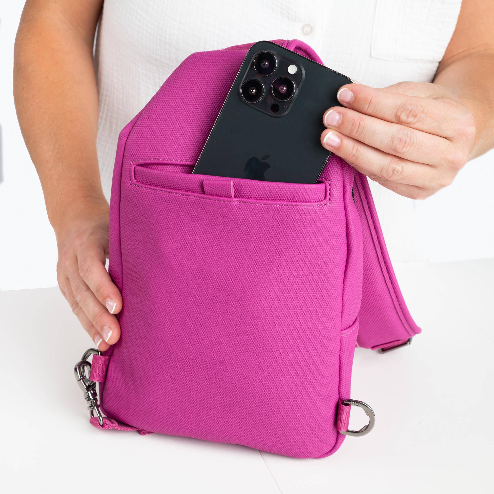 Scurry Matte Luxe VL Sling bag - - Scurry_Lifestyle_08