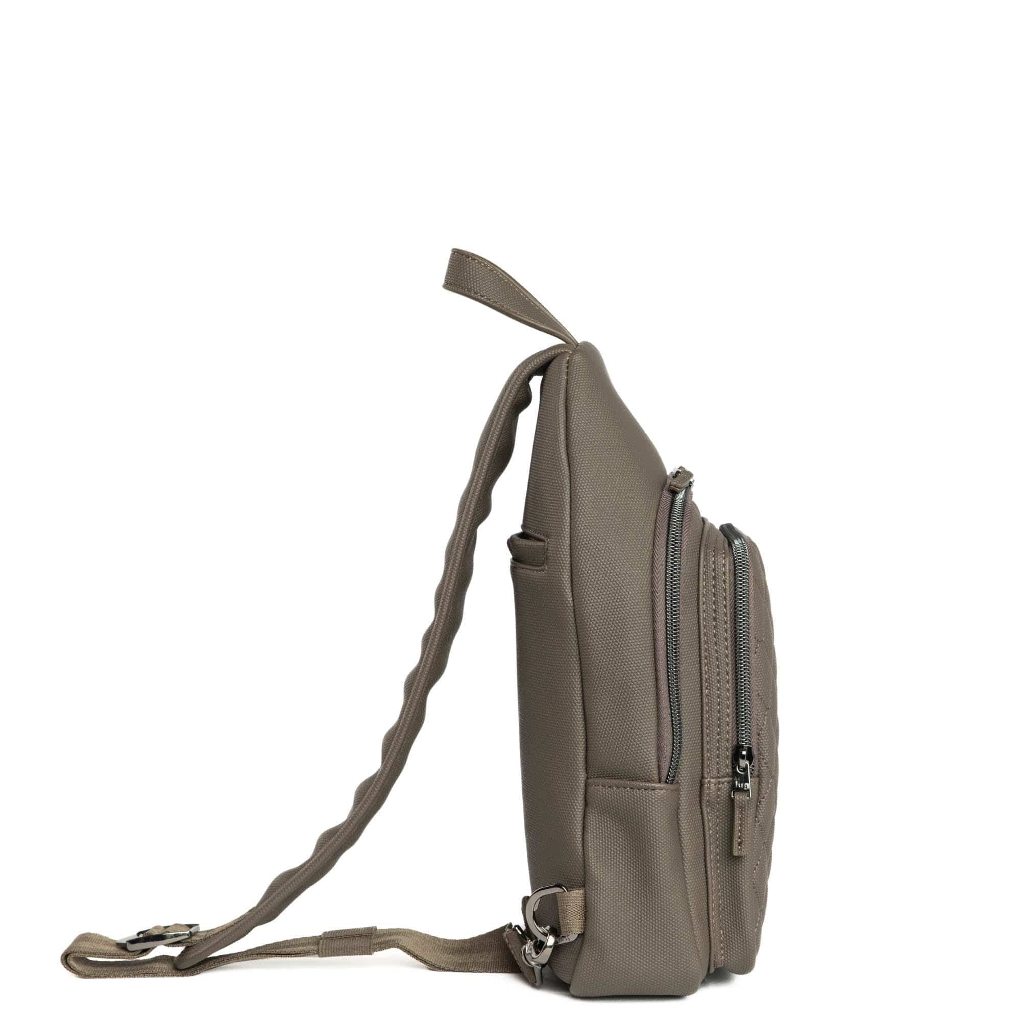 Scurry Matte Luxe VL Sling bag - WALNUT BROWN - Scurry_MatteLuxe_Walnut_03