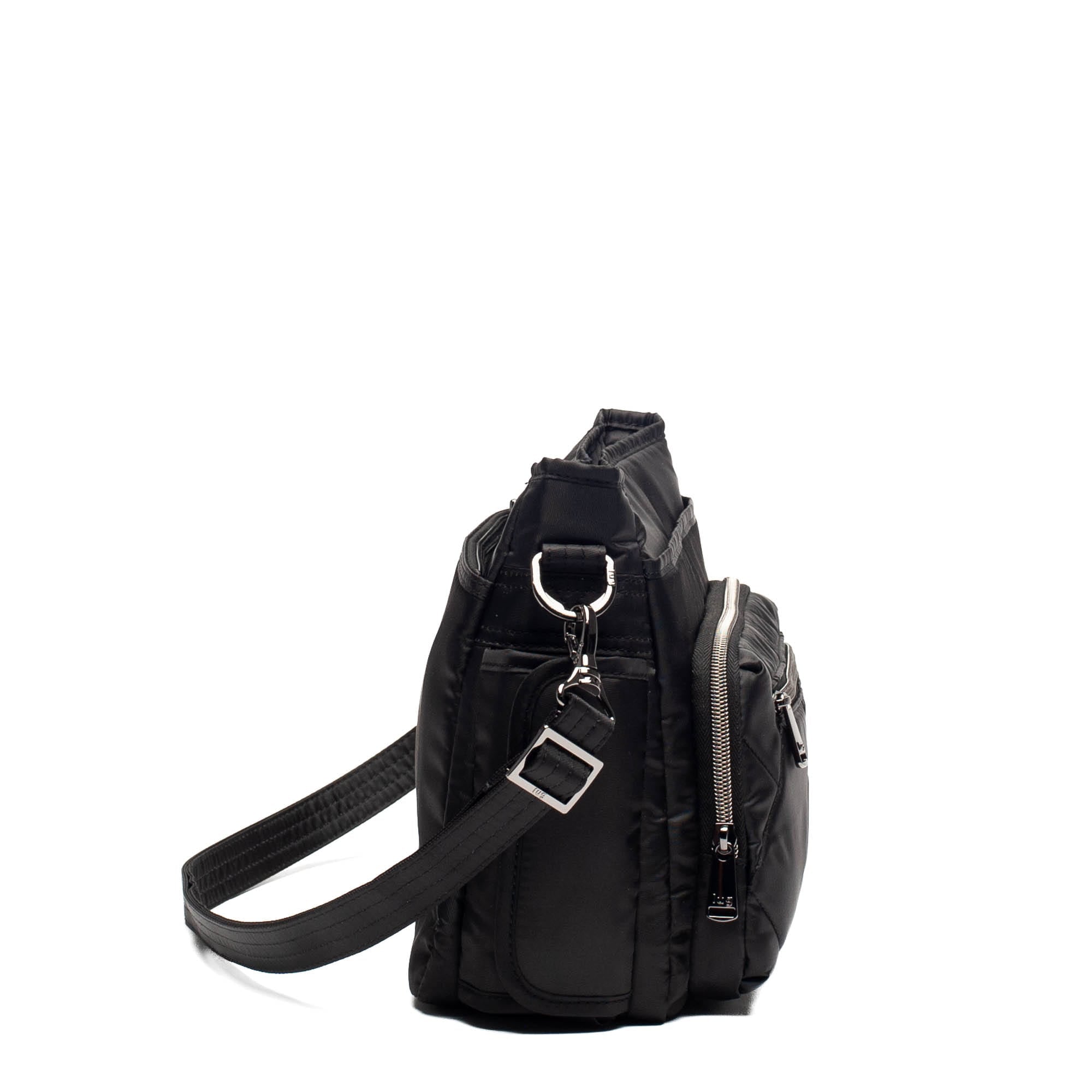Shimmy LE Crossbody Bag - BLACK - ShimmyLE_Black_03