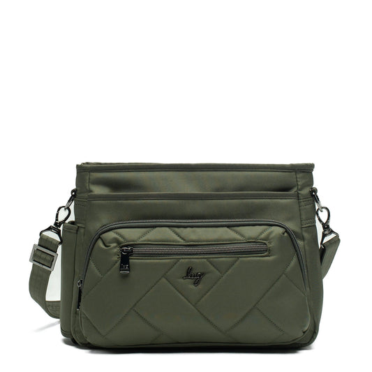 Shimmy LE Ultra X Crossbody Bag - - ShimmyLE_UltraX_OliveGreen_01