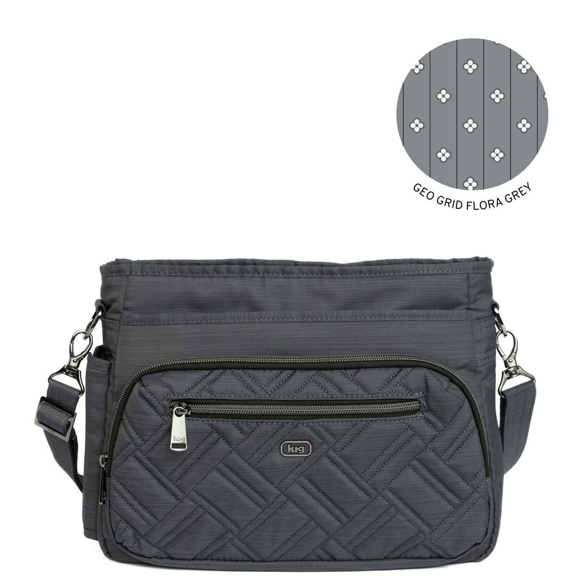 Shimmy SE Crossbody Bag - BRUSHED GREY - ShimmySE_BrushedGrey