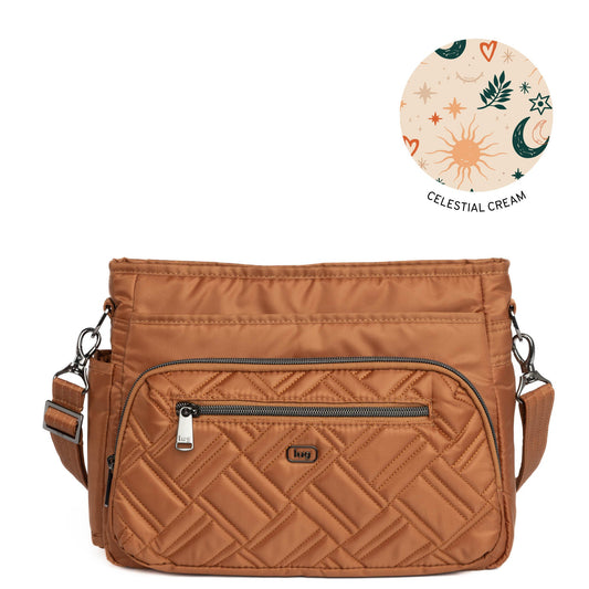 Shimmy SE Crossbody Bag - CAPPUCCINO - ShimmySE_Cappuccino