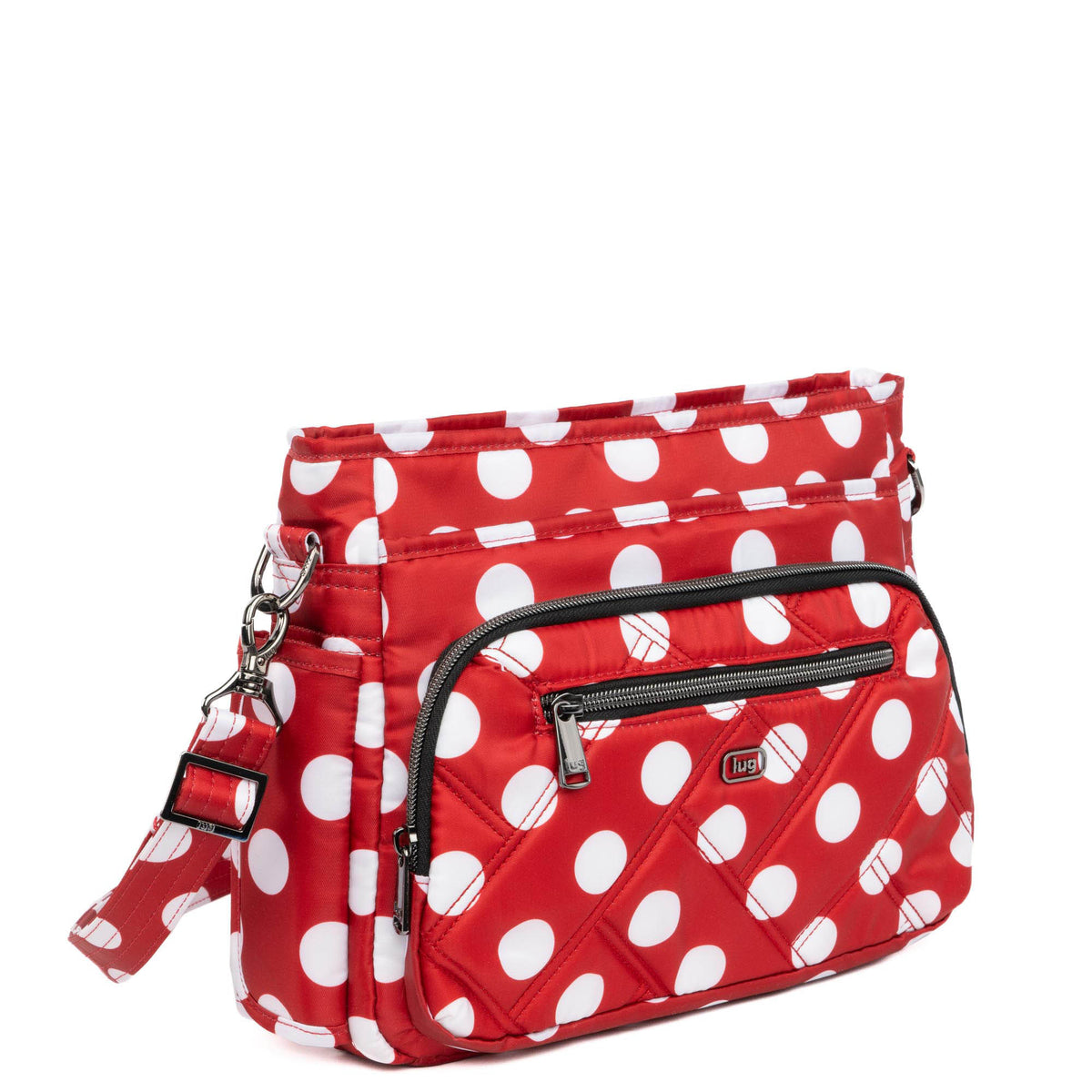 Shimmy SE Crossbody Bag - CRIMSON LARGE DOT 2 - ShimmySE_CrimsonLGDot_02_1874eb02-cfbd-475b-a4a4-db64ccca7a5f