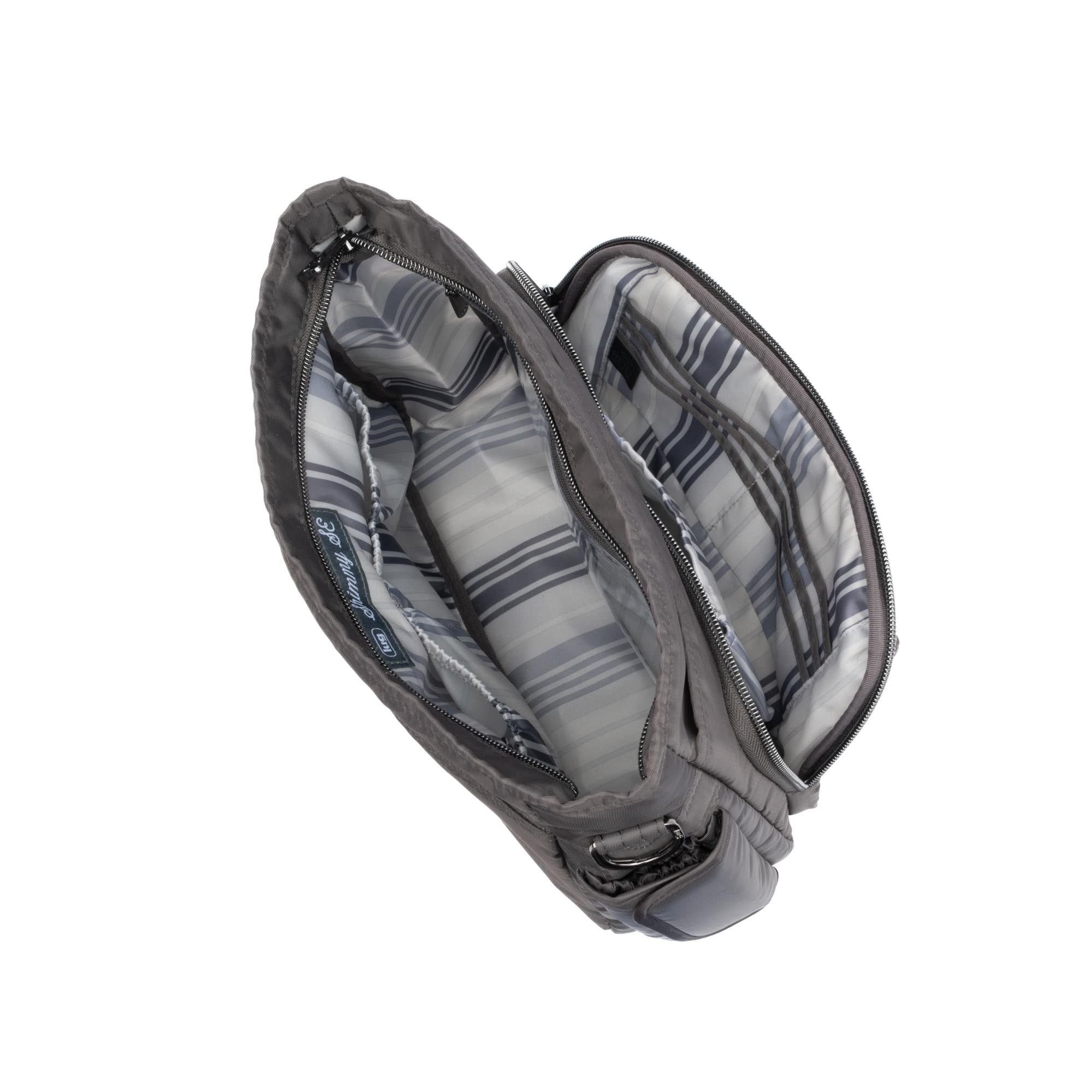 Shimmy SE Crossbody Bag - GUNMETAL GREY - ShimmySE_GunmetalGrey_05